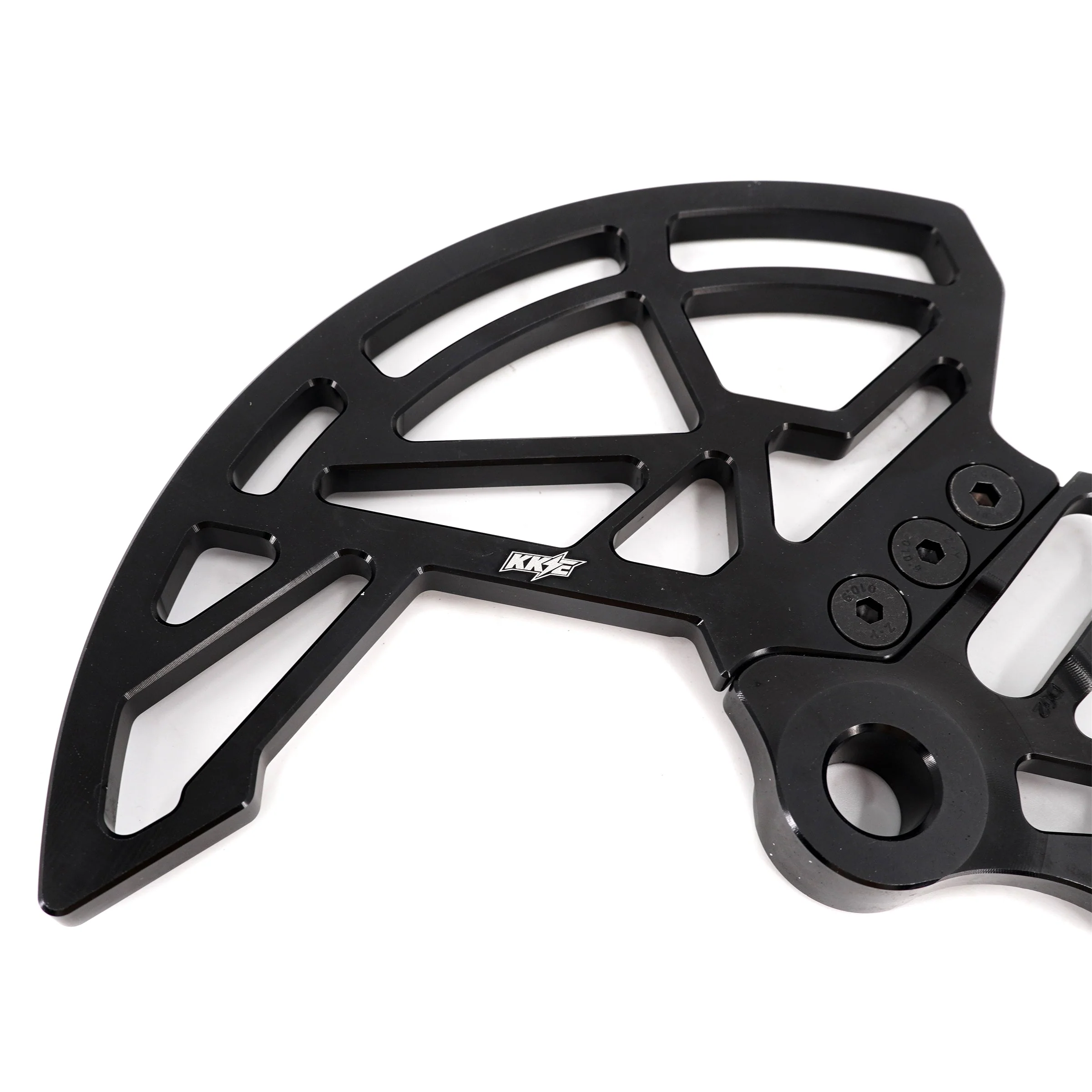 KKE Aluminum Rear Brake Disc Guard Fit Rawrr Mantis, Mantis X Red and Black (Collective) - Image 2