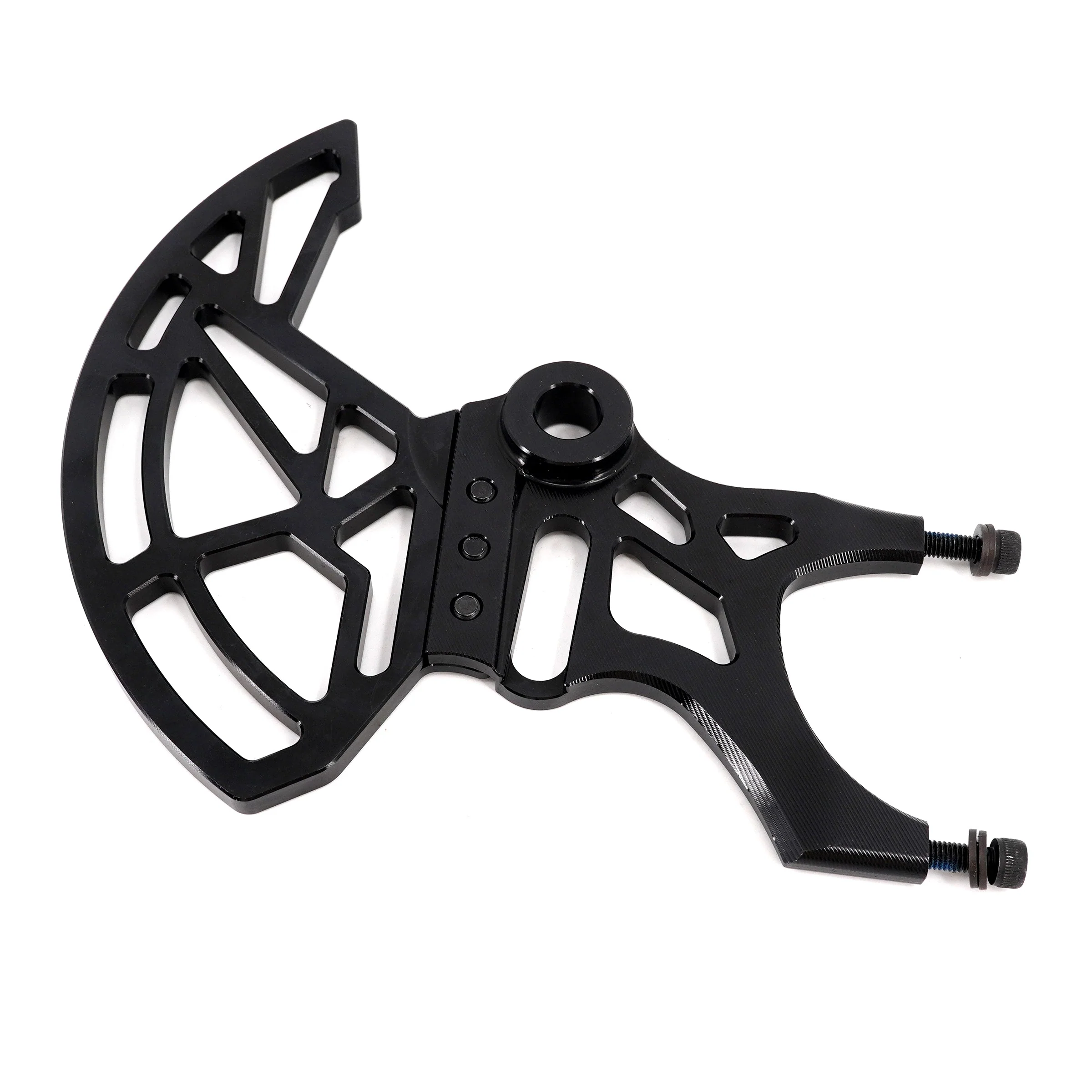 KKE Aluminum Rear Brake Disc Guard Fit Rawrr Mantis, Mantis X Red and Black (Collective) - Image 4
