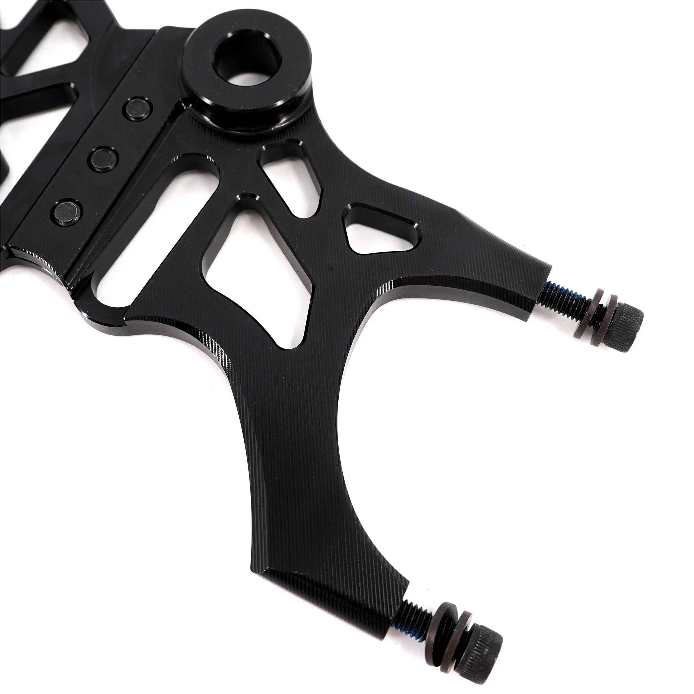 KKE Aluminum Rear Brake Disc Guard Fit Rawrr Mantis, Mantis X Red and Black (Collective) - Image 5