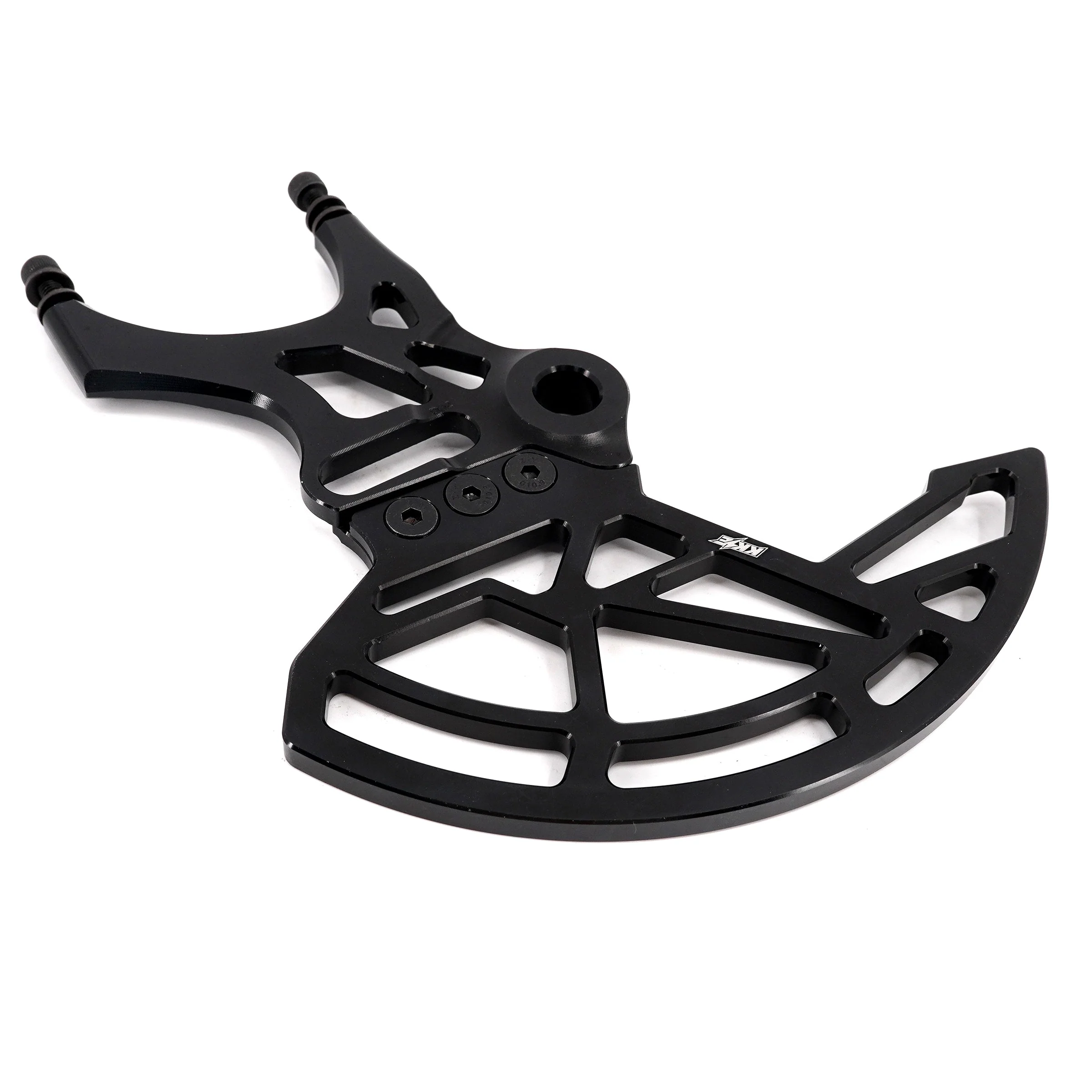 KKE Aluminum Rear Brake Disc Guard Fit Rawrr Mantis, Mantis X Red and Black (Collective) - Image 6