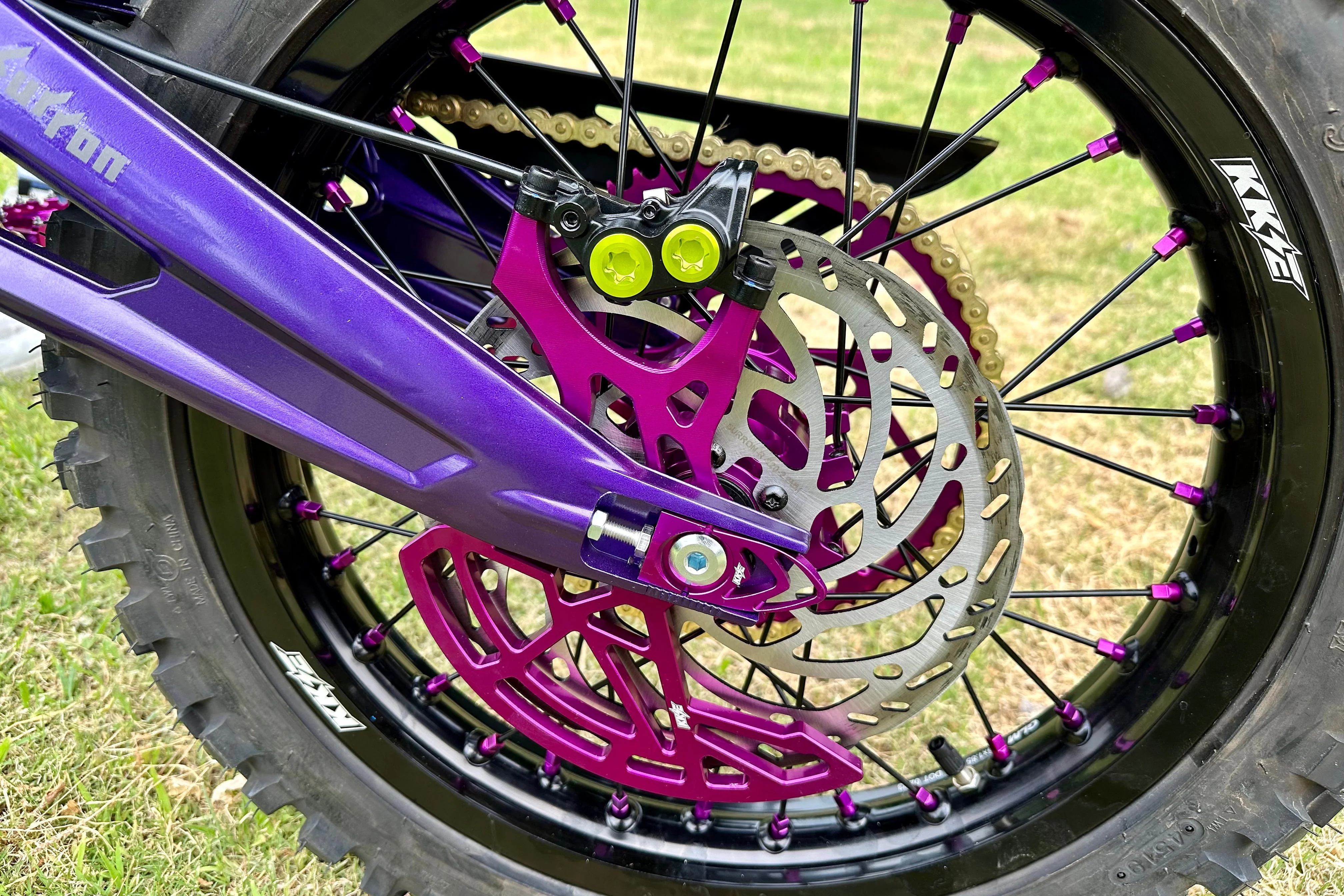 KKE Aluminum Rear Brake Disc Guard Fit SURRON Ultra Bee 2023-2024 (Collective) - Image 35