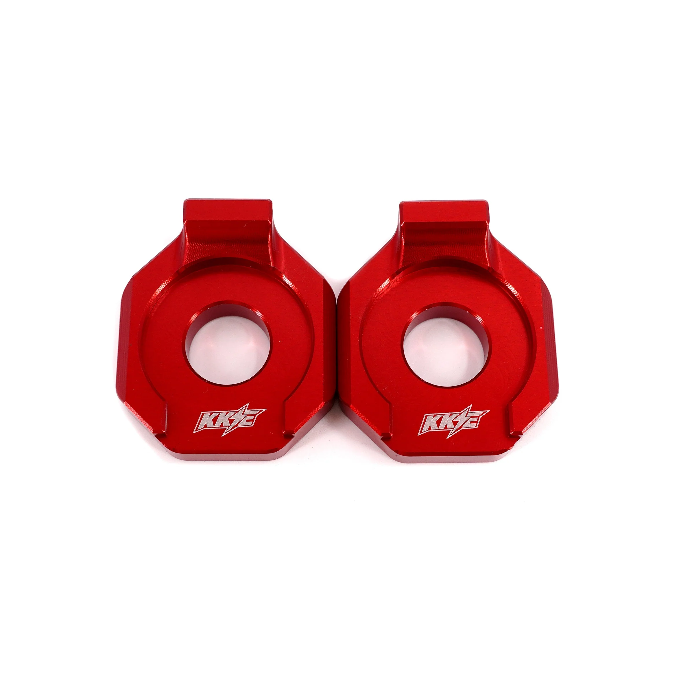 KKE Axle Chain Adjuster Blocks Fit Rawrr Mantis, Mantis X Black and Red (Collective) - Image 8