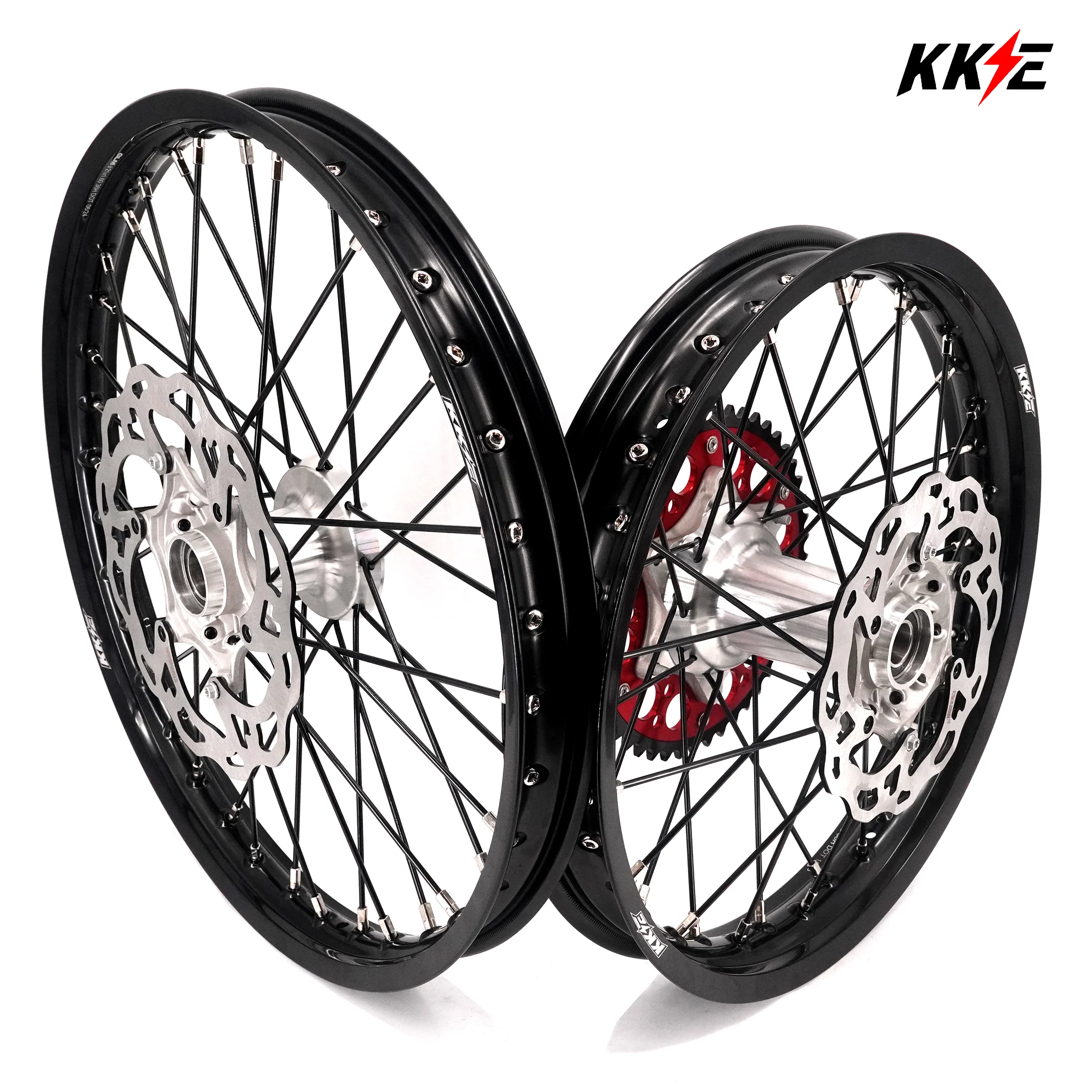 KKE Enduro Cast Hub Alloy Wheels Rims - Fit STARK VARG | 1.6*21" & 2.15*18" - Image 13