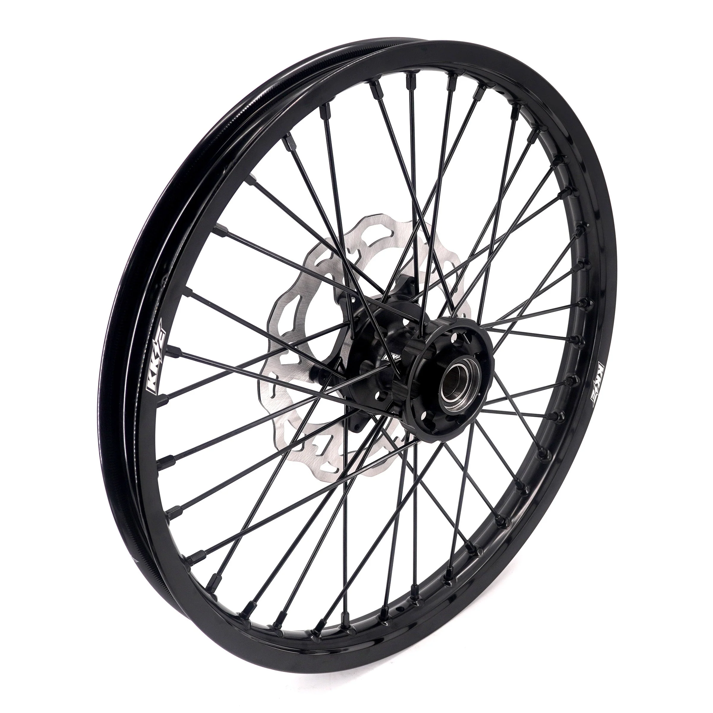 KKE Enduro 1.6*21" & 2.15*18" CNC Hub Electric Dirtbike Alloy Wheels Rims Fit STARK VARG All Black - Image 20