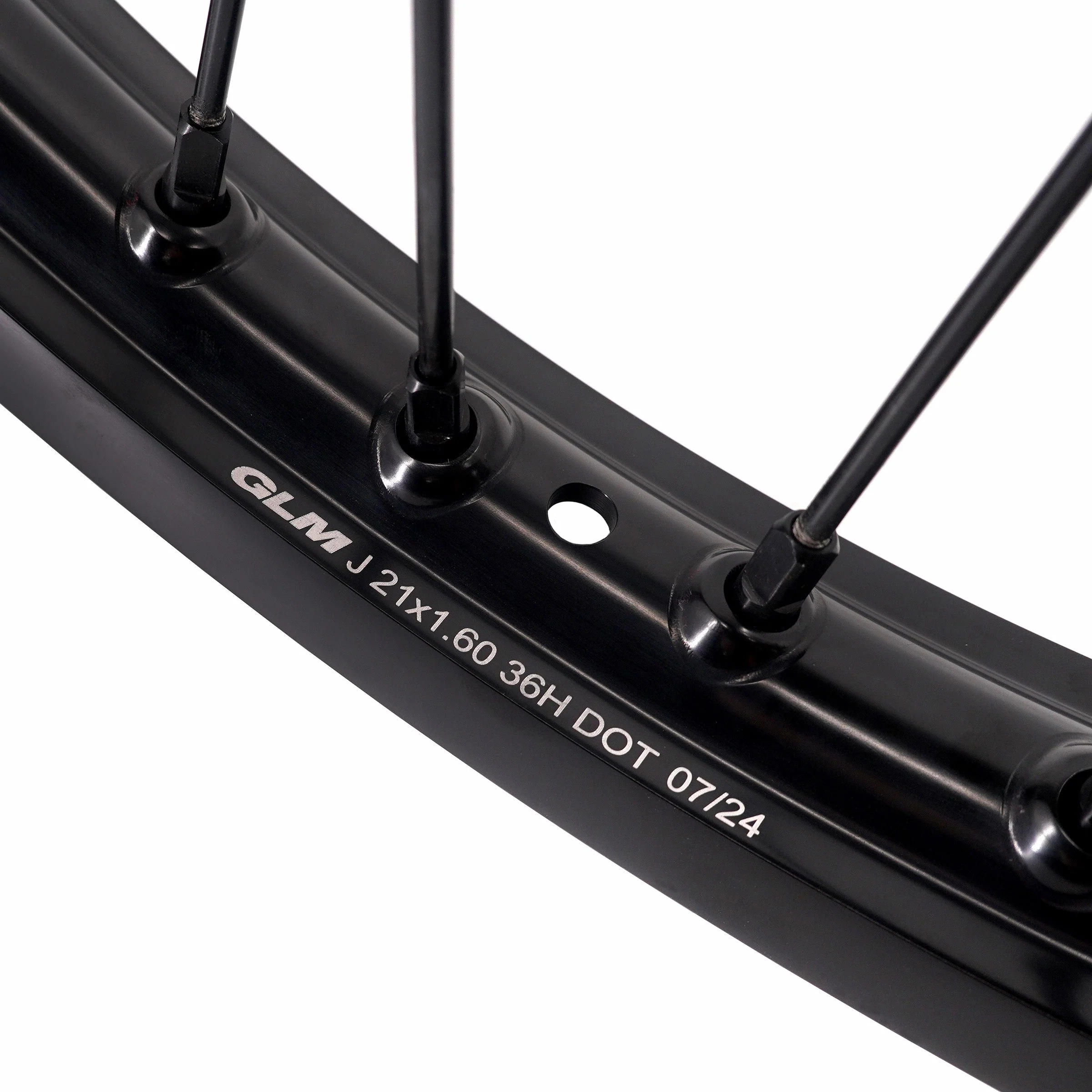 KKE Enduro 1.6*21" & 2.15*18" CNC Hub Electric Dirtbike Alloy Wheels Rims Fit STARK VARG All Black - Image 22