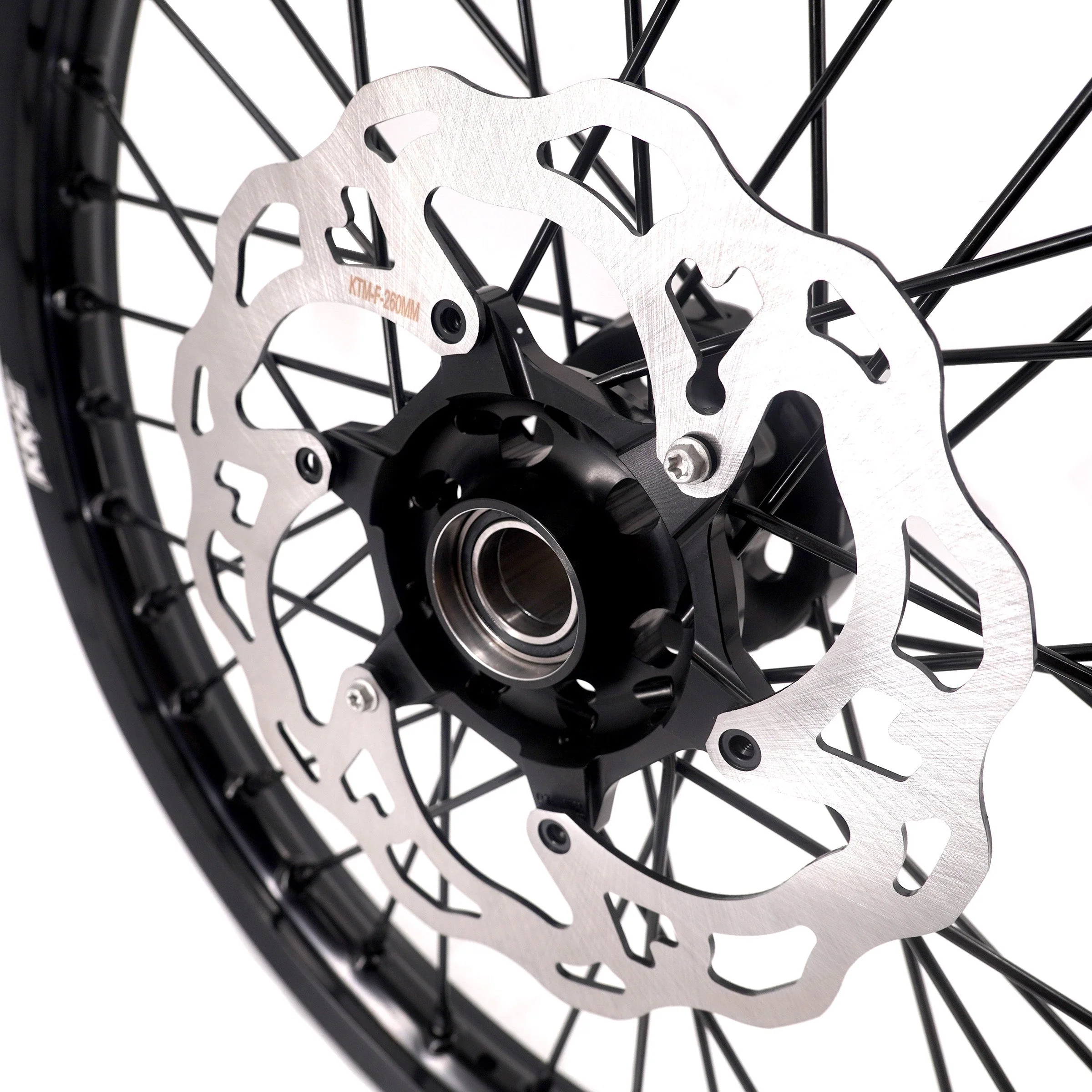 KKE Enduro 1.6*21" & 2.15*18" CNC Hub Electric Dirtbike Alloy Wheels Rims Fit STARK VARG All Black - Image 23