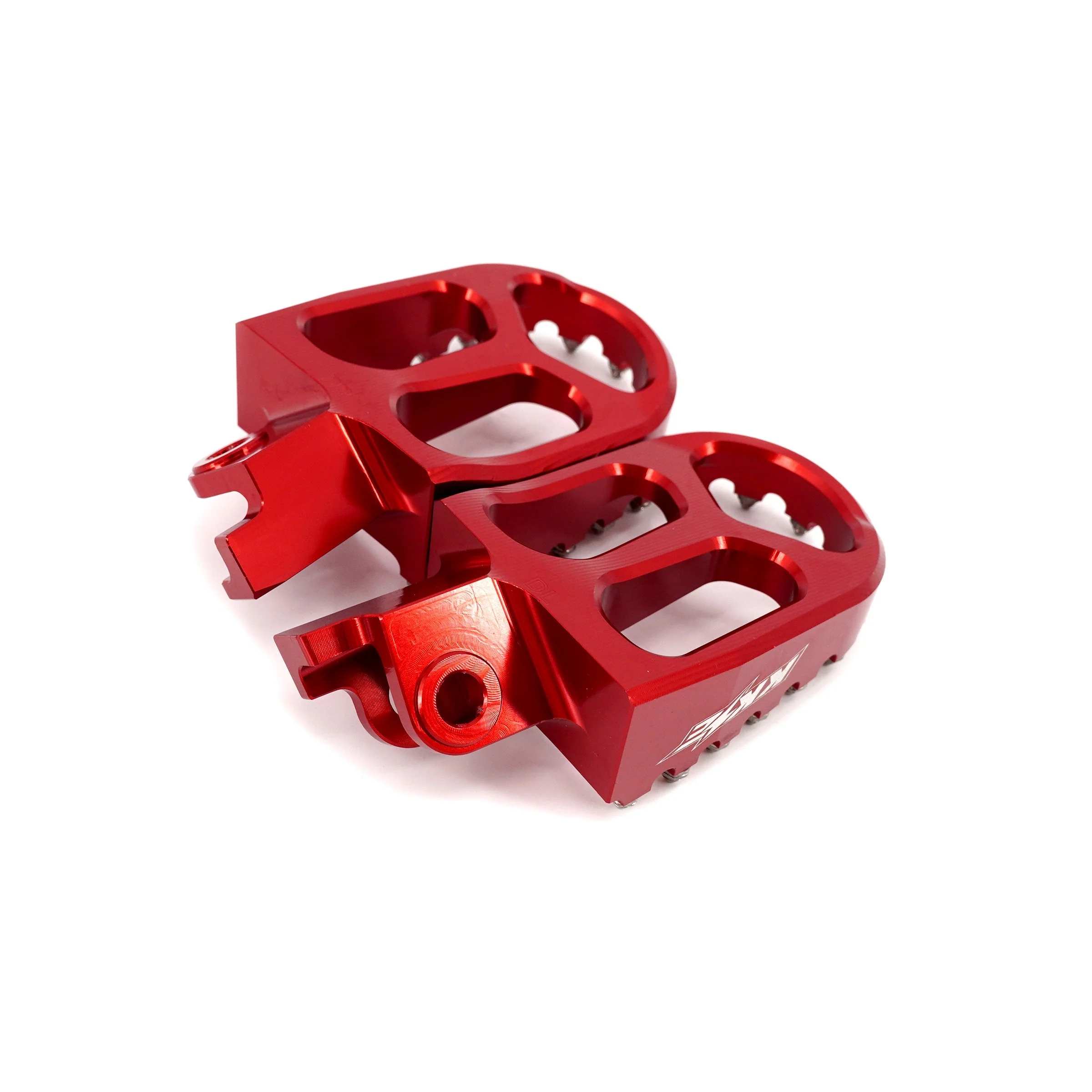 KKE Footpegs Billet Foot Rest For Rawrr Mantis, Mantis X, Red and Black (Collective) - Image 12