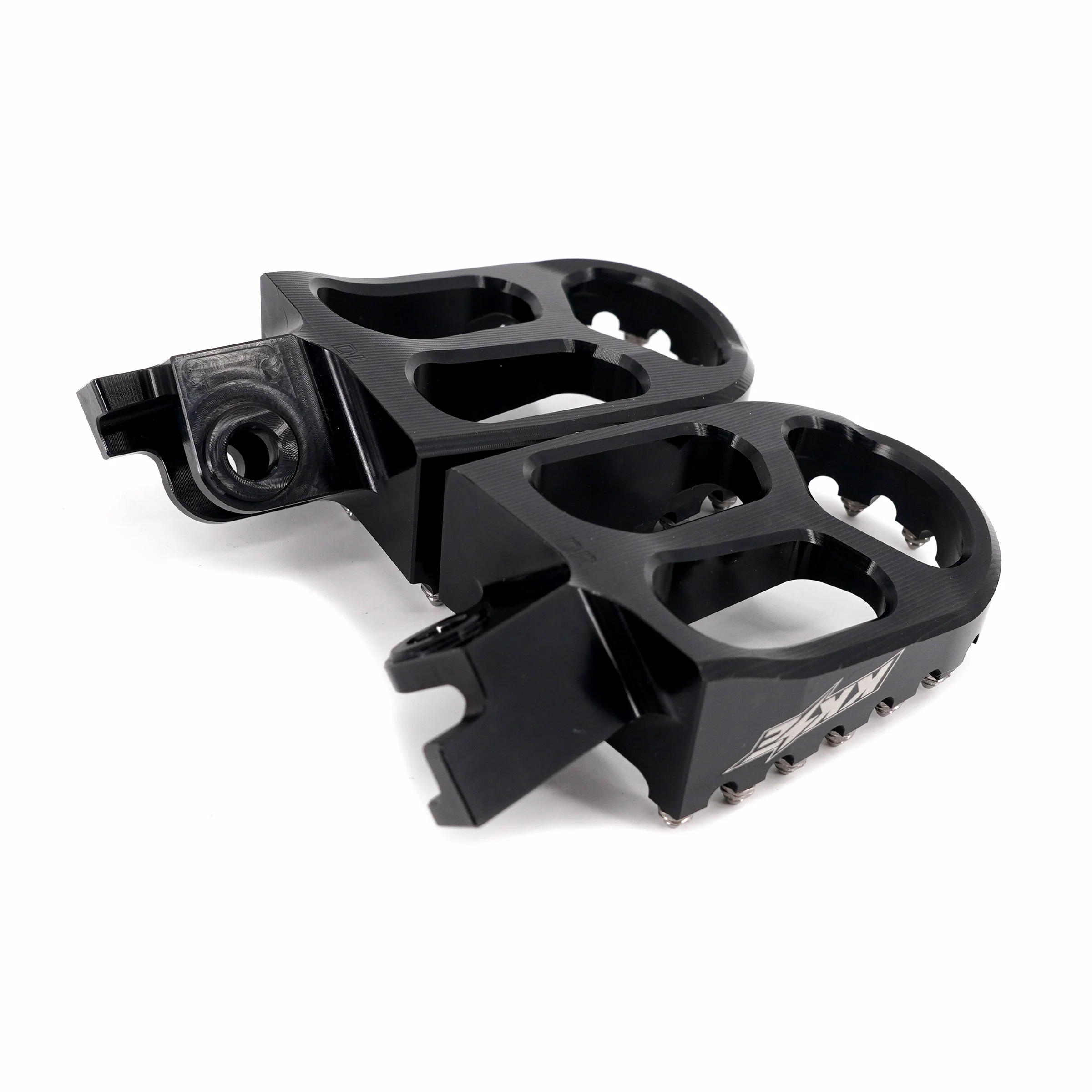KKE Footpegs Billet Foot Rest For Rawrr Mantis, Mantis X, Red and Black (Collective) - Image 6