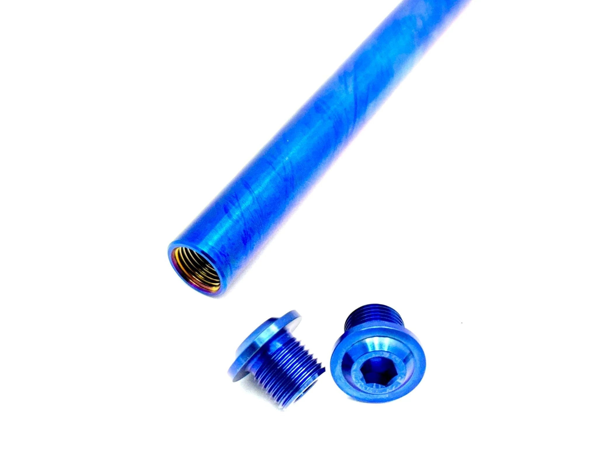 KKE Fork Custom Titanium Axle and Two Axle End-Bolts - Image 4