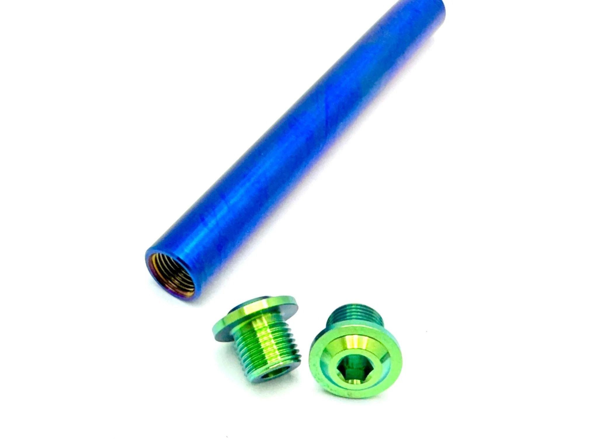 KKE Fork Custom Titanium Axle and Two Axle End-Bolts - Image 5
