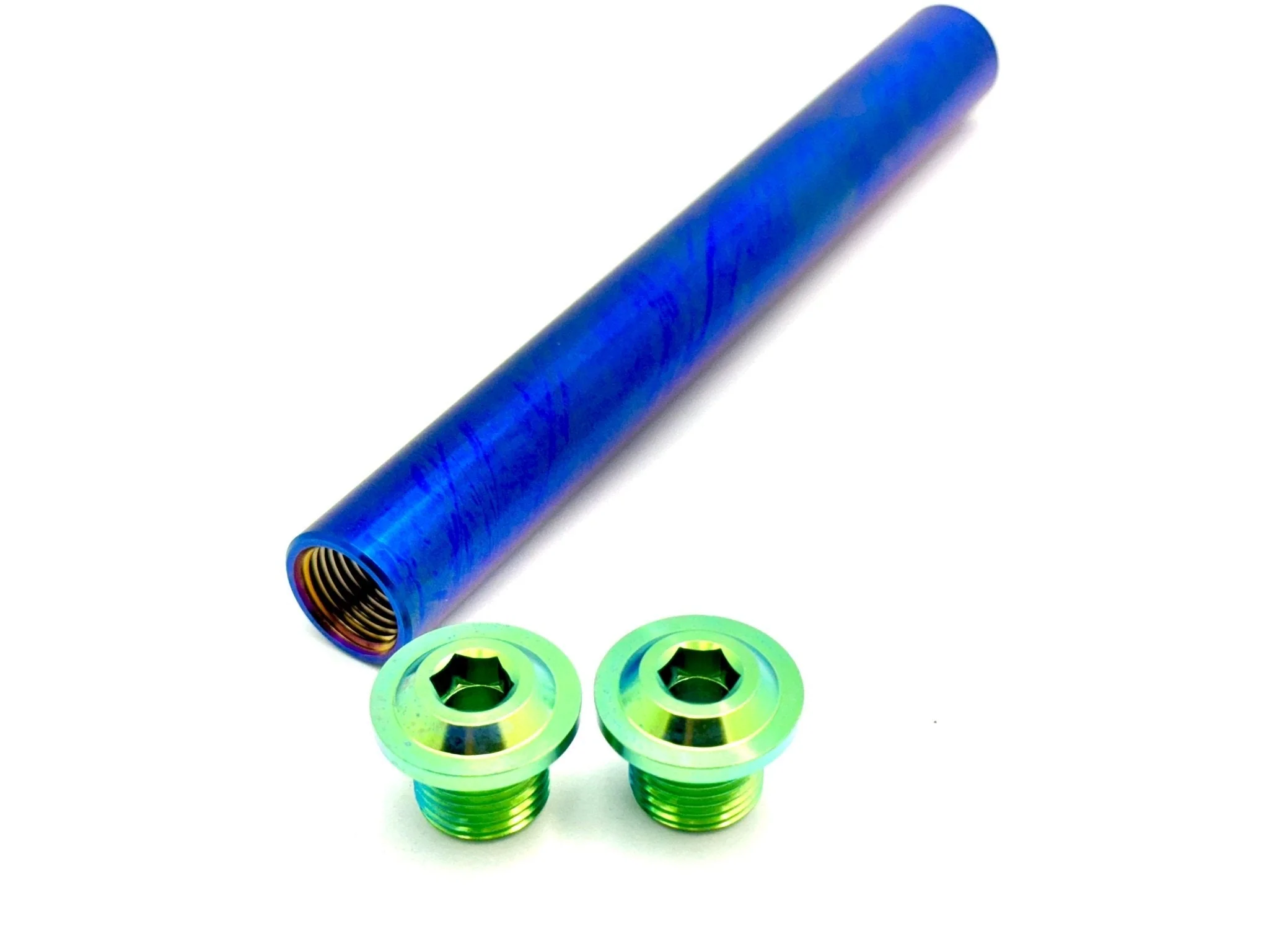 KKE Fork Custom Titanium Axle and Two Axle End-Bolts - Image 6