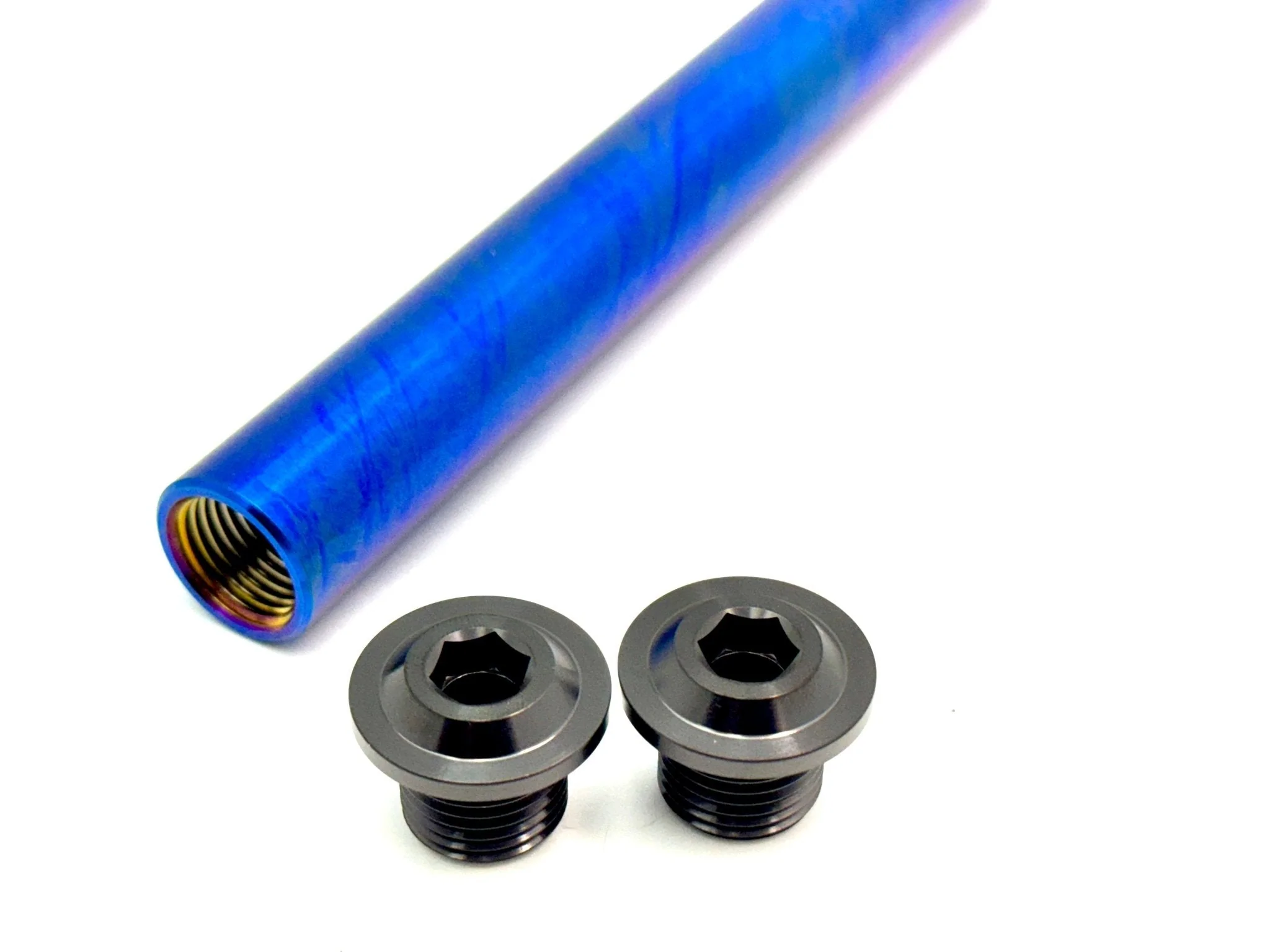KKE Fork Custom Titanium Axle and Two Axle End-Bolts - Image 7