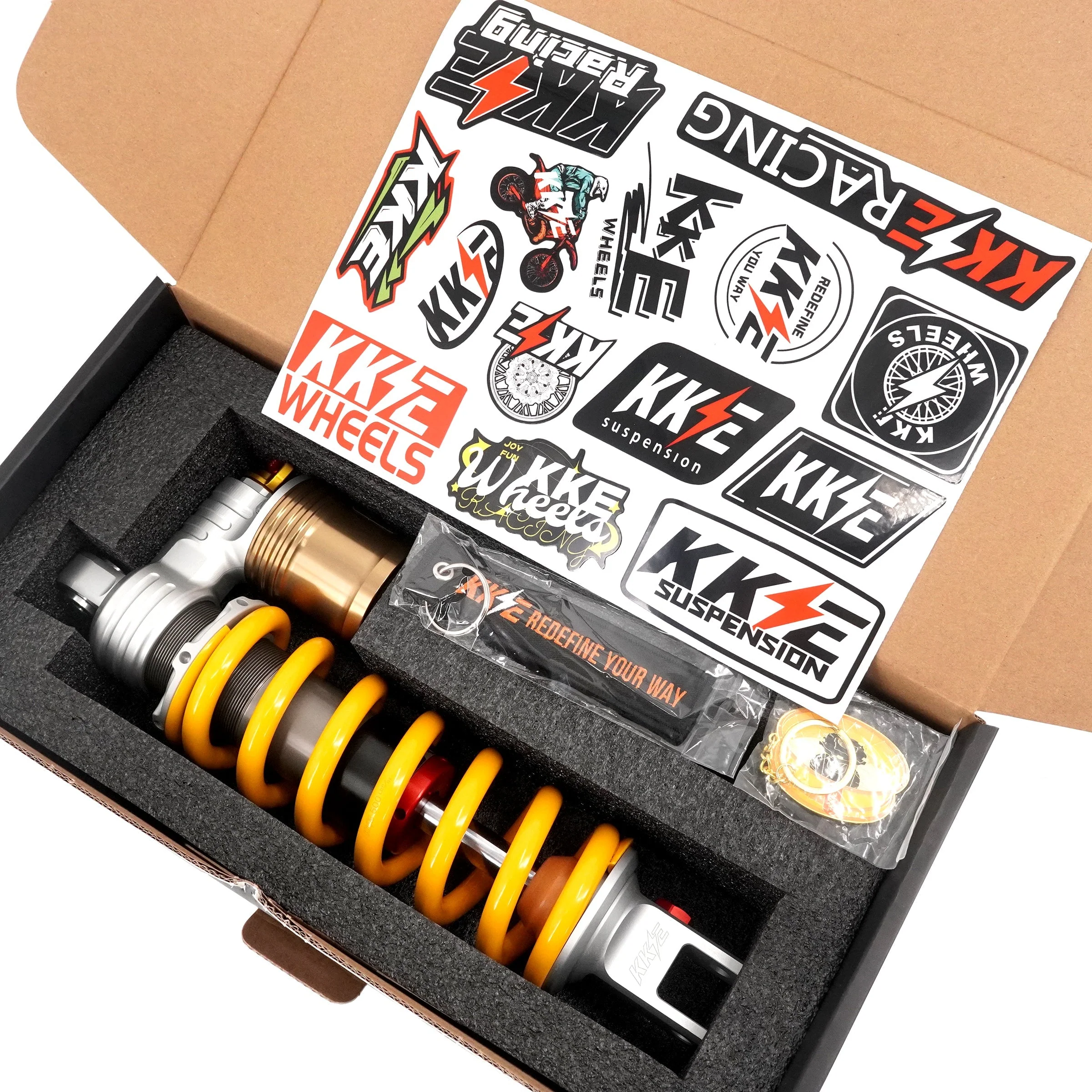 KKE Upgraded Rear Suspension Shock Spring Absorber | Surron Ultra Bee 2023-2025 Electric Dirt Bike - Image 21