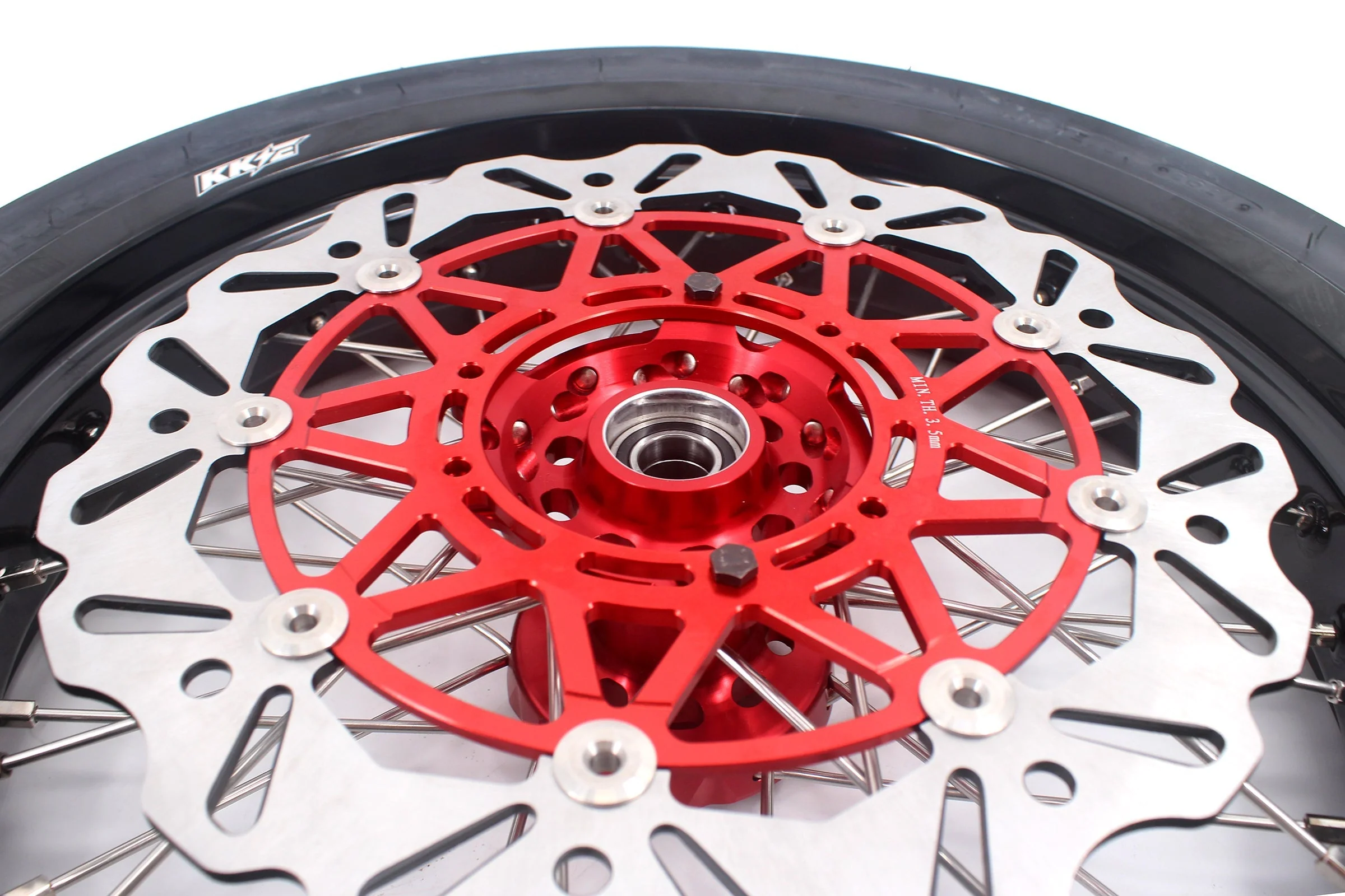 KKE  3.5/4.25*17inch Supermoto Wheels Rims with CST Tires For HONDA XR650L 1993-2024 - Image 3