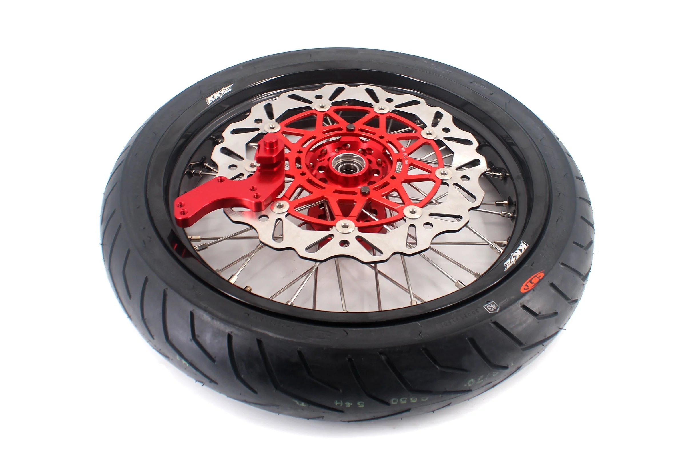 KKE  3.5/4.25*17inch Supermoto Wheels Rims with CST Tires For HONDA XR650L 1993-2024 - Image 4