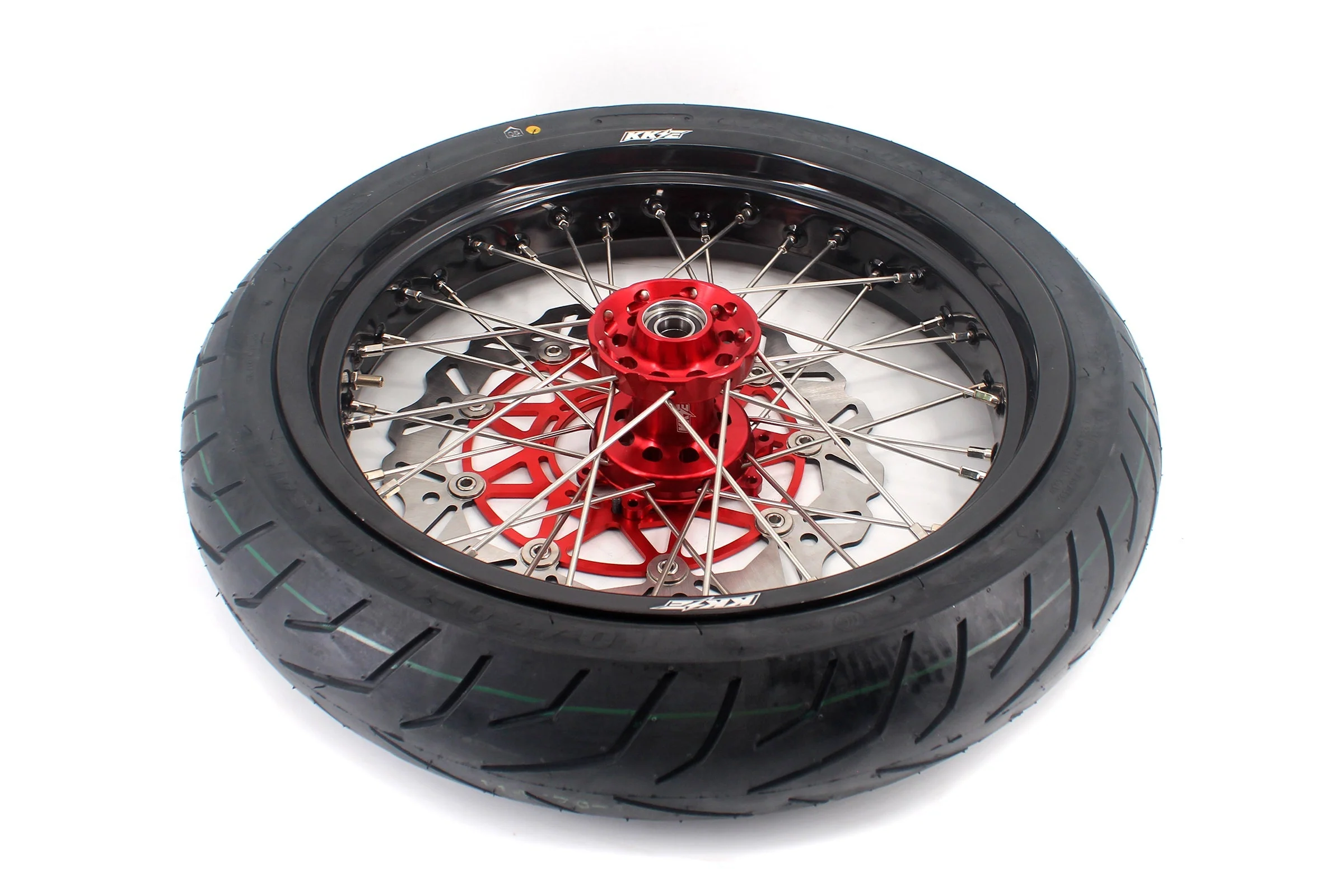 KKE  3.5/4.25*17inch Supermoto Wheels Rims with CST Tires For HONDA XR650L 1993-2024 - Image 5