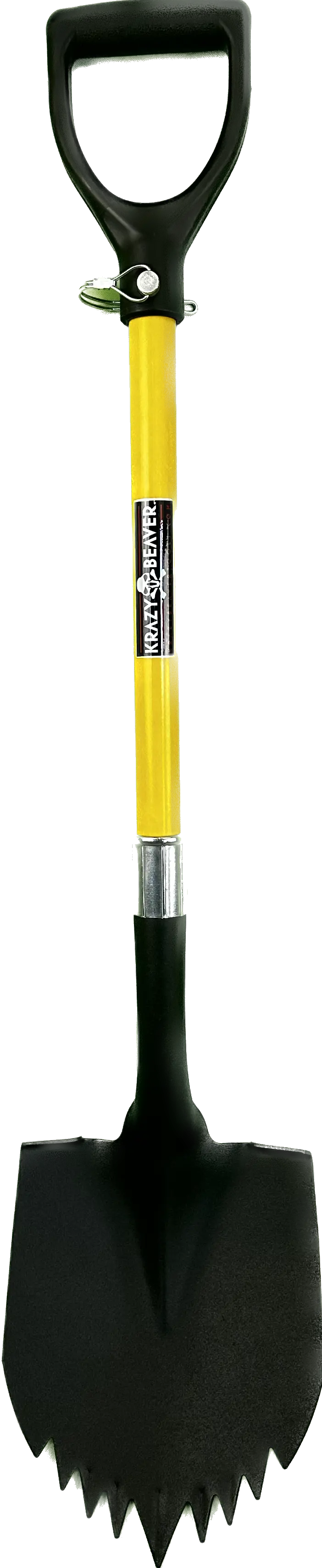 Krazy Beaver Shovel (Black Textured Head / Yellow Handle 45635) - Image 7