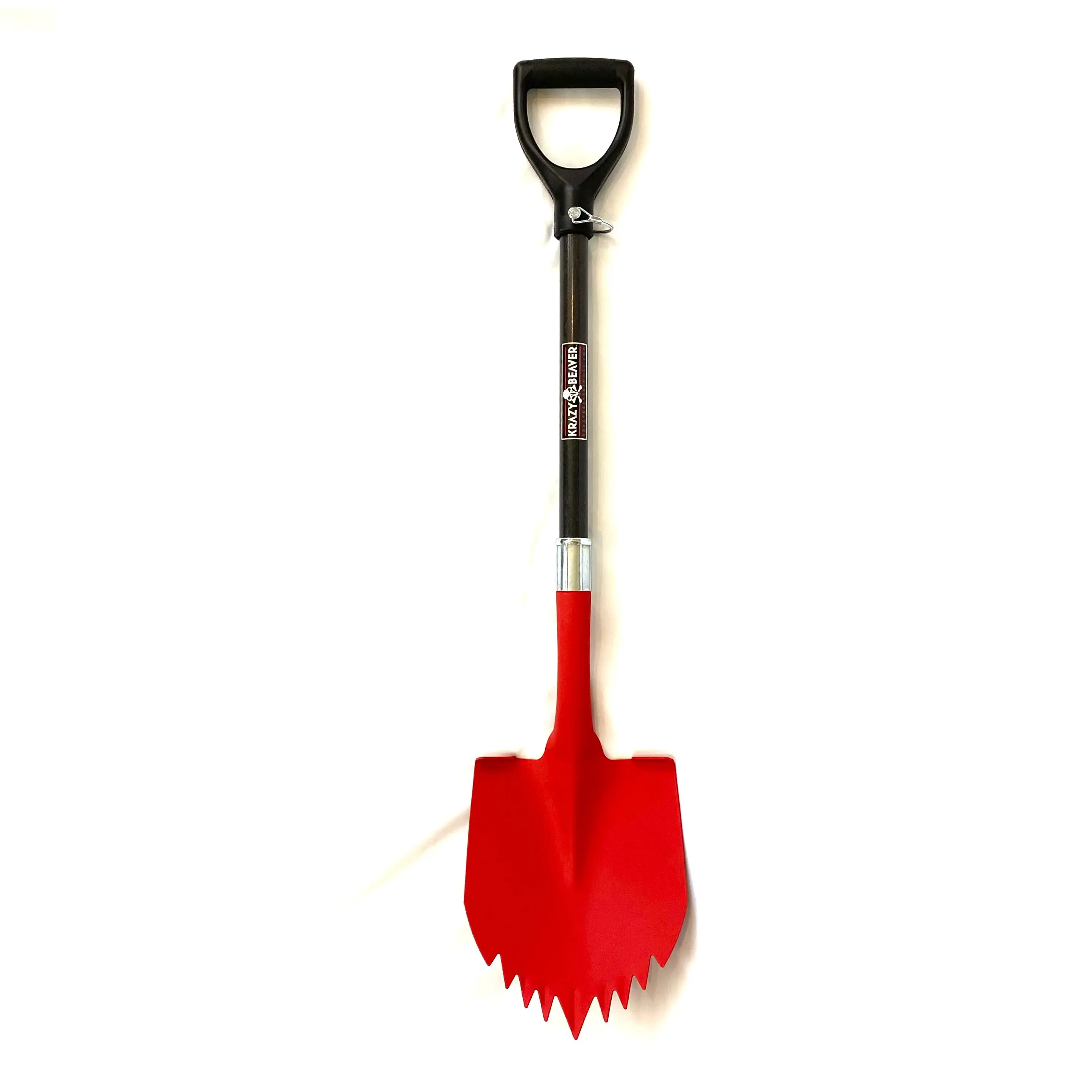 Krazy Beaver Shovel (Textured Red Head / Black Handle 45636) - Image 2