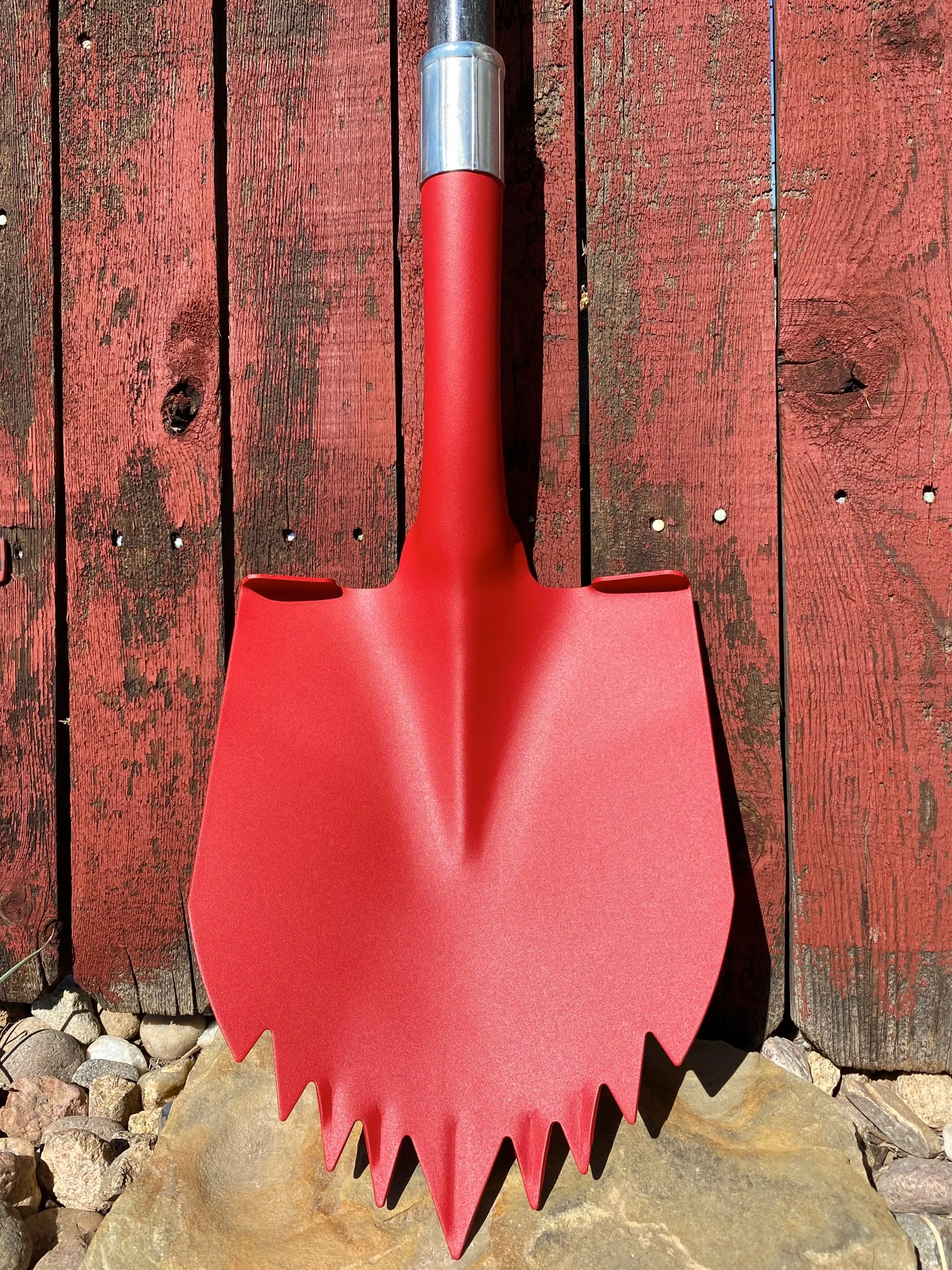Krazy Beaver Shovel (Textured Red Head / Black Handle 45636) - Image 4