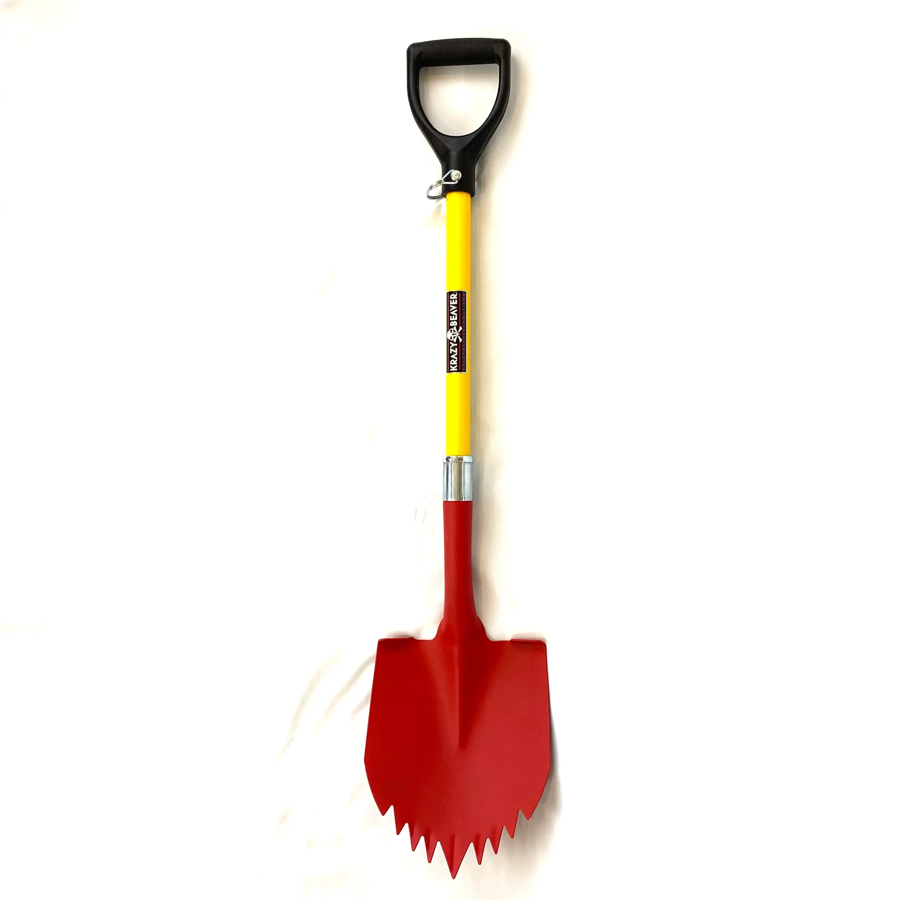 Krazy Beaver Shovel (Textured Red Head / Yellow Handle 45637) - Image 2