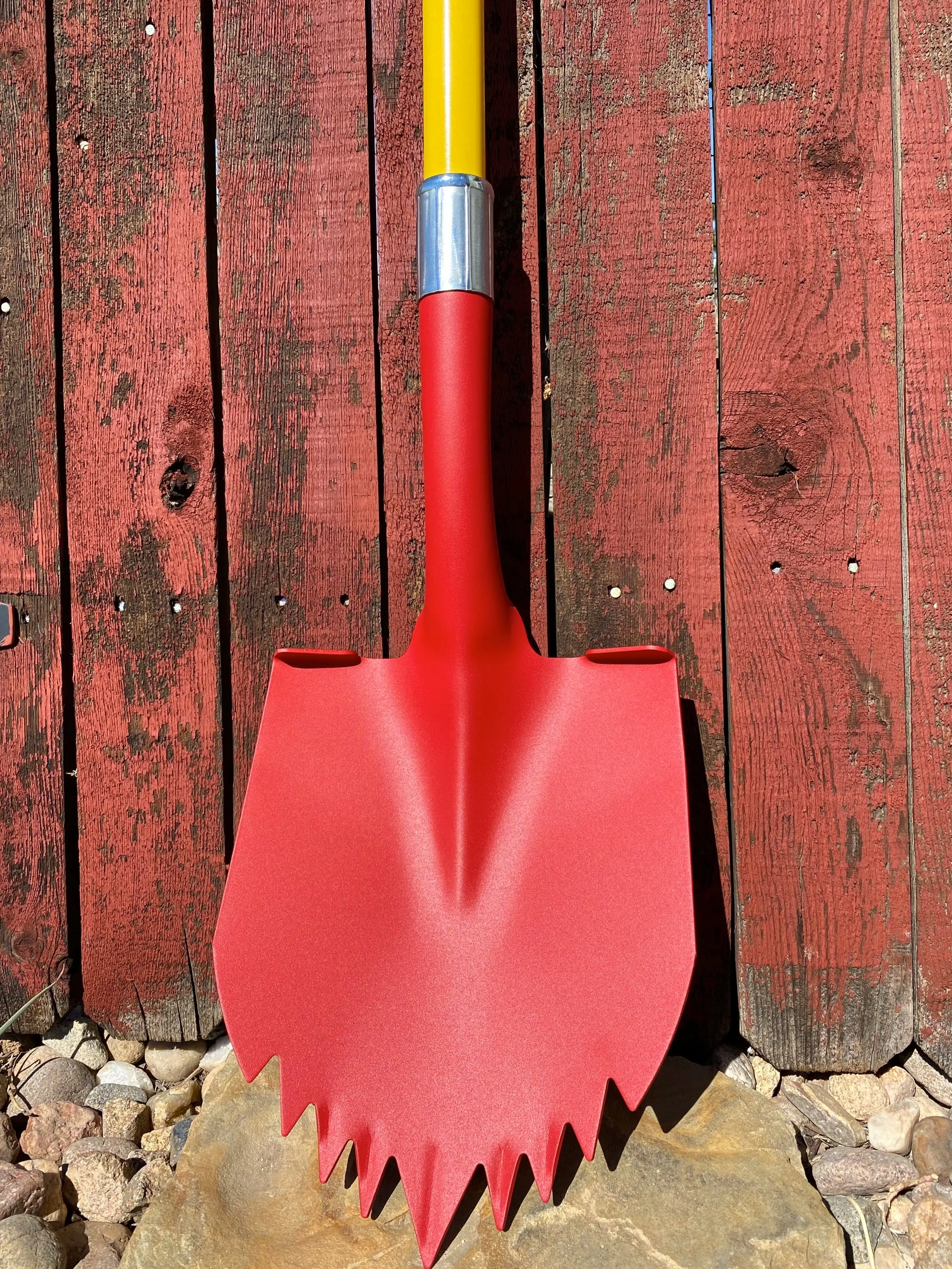 Krazy Beaver Shovel (Textured Red Head / Yellow Handle 45637) - Image 4