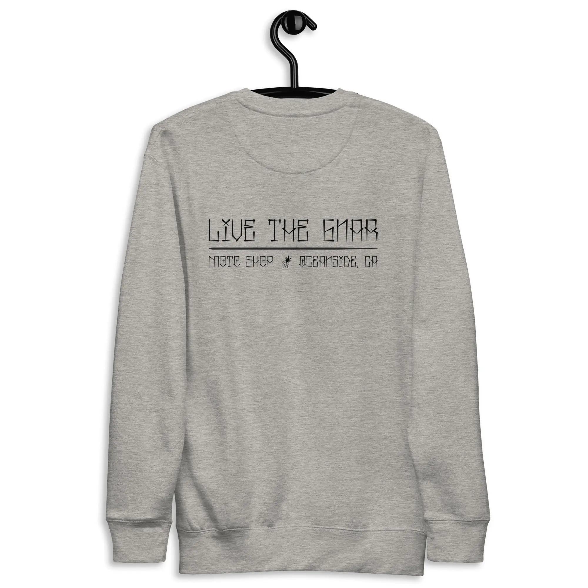 Live the Gnar "locals" Unisex Premium Sweatshirt - Image 8