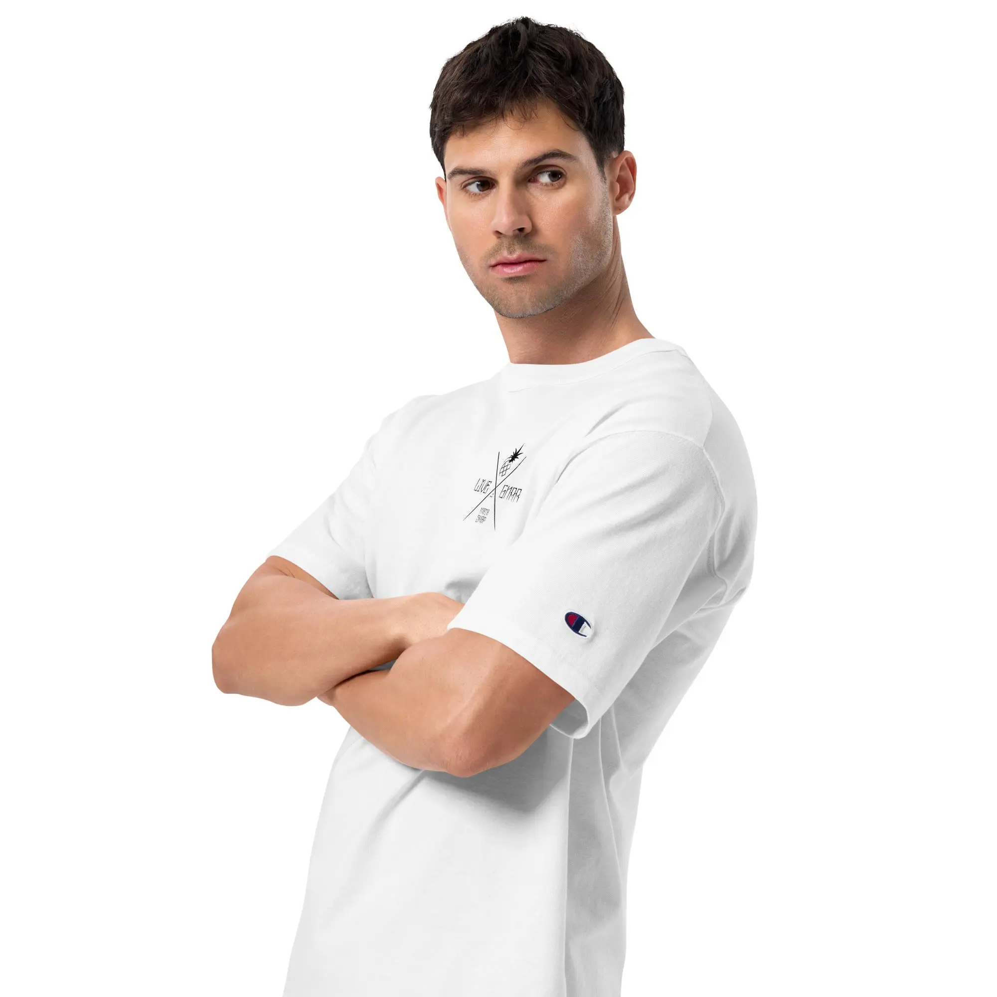 Live the Gnar x Champion T-Shirt - Image 3