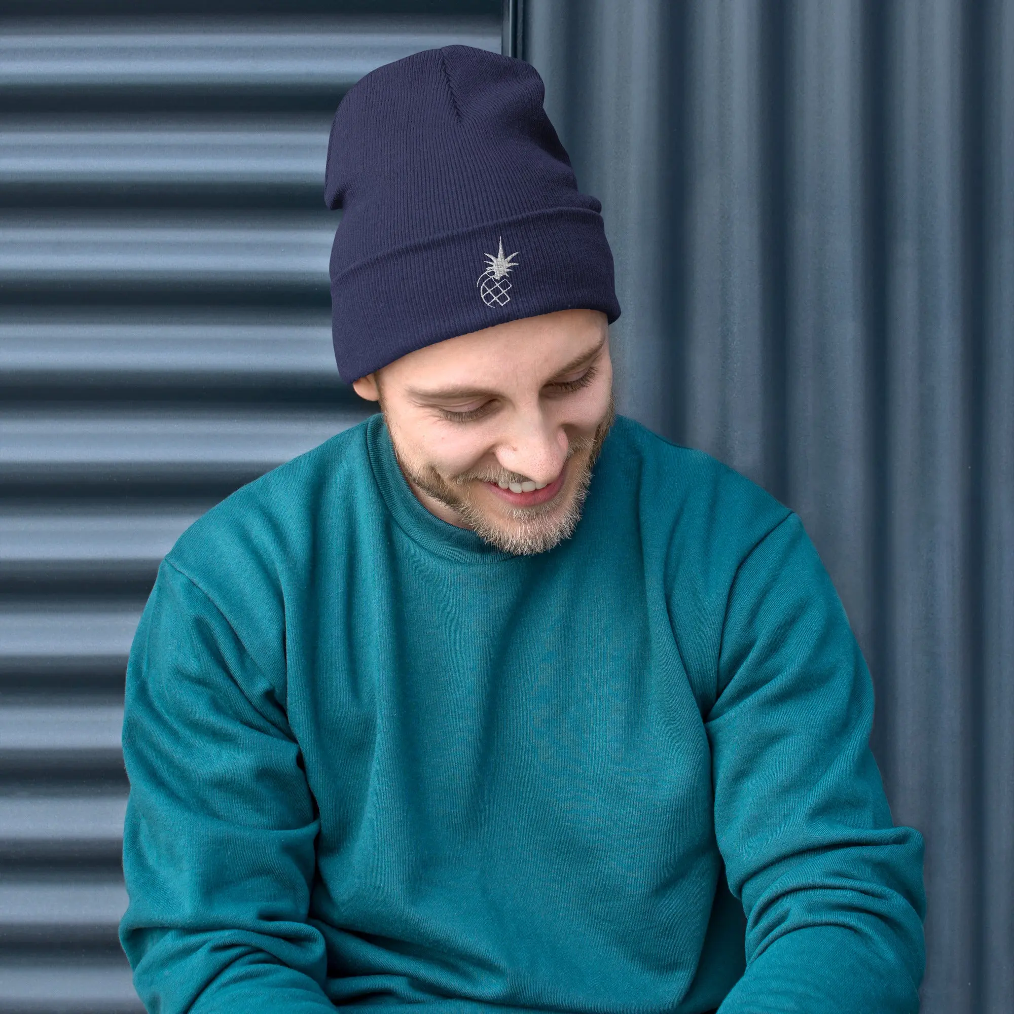 Gnar Embroidered Beanie - Live the Gnar - Image 3