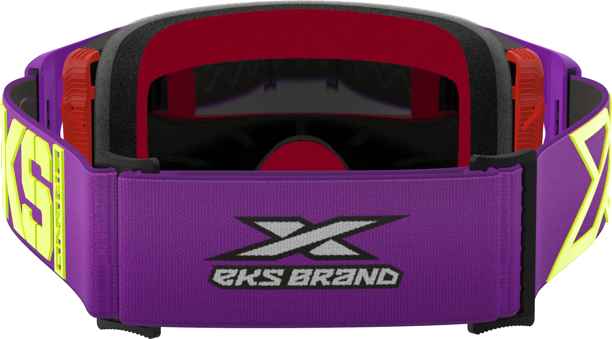 EKS Lucid Caliber Goggle Purple with Gold Mirror Lens - Image 2