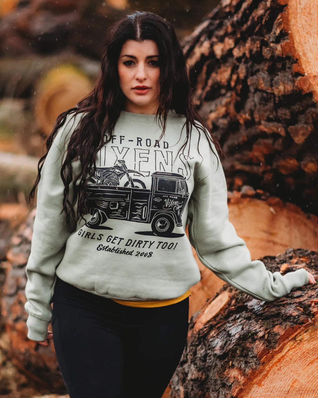 Magic Bus Unisex Crew Sweatshirt - Image 2