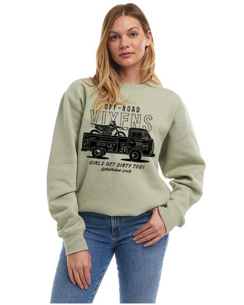 Magic Bus Unisex Crew Sweatshirt - Image 3