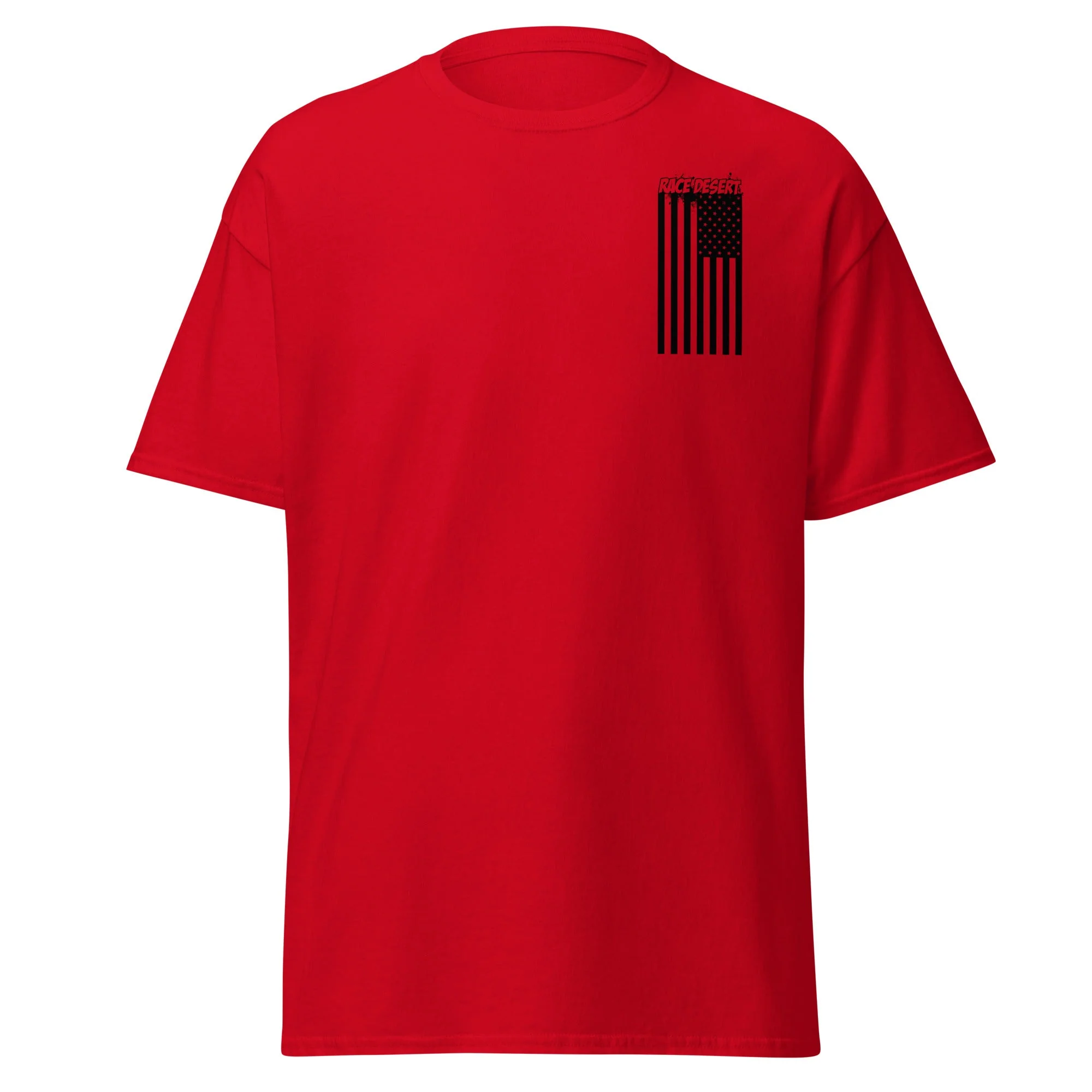 Mens Desert Nation T-Shirt - Red - Image 2