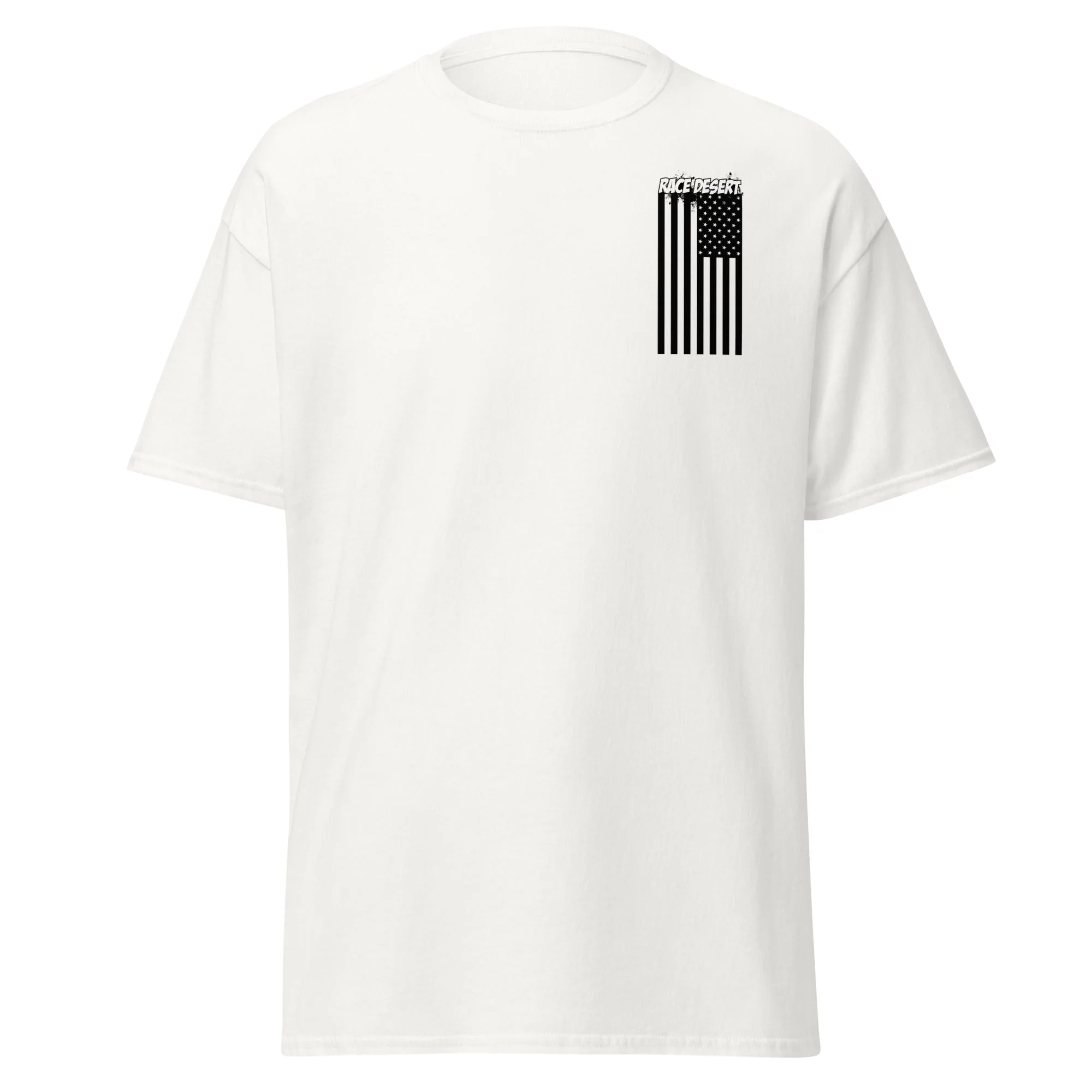 Mens Desert Nation T-Shirt - White - Image 2