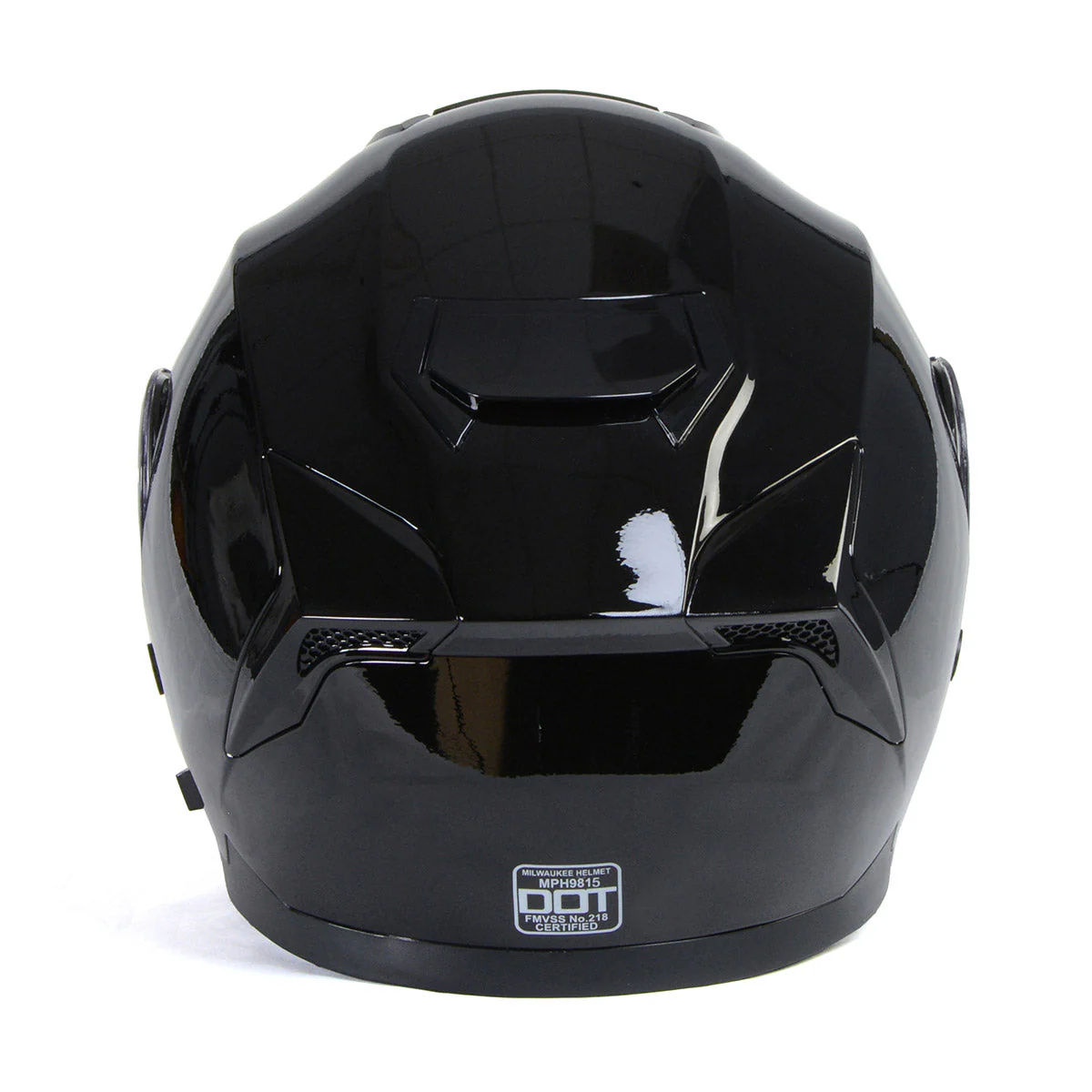 Milwaukee Helmets MPH9815DOT 'Breeze' Gloss Black Modular Helmet for Men and Women Biker w/ MP7922FMSET Heated Balaclava Bundle - Image 17
