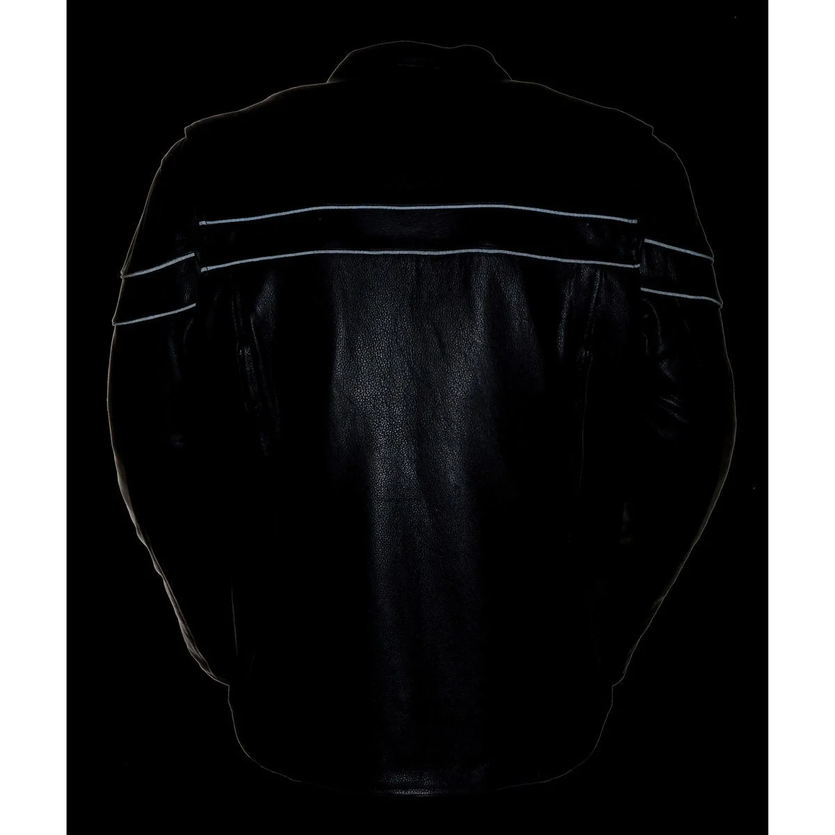 Milwaukee Leather ML1408 Men's Black 'Savage' Sporty Crossover Leather Jacket - Image 7