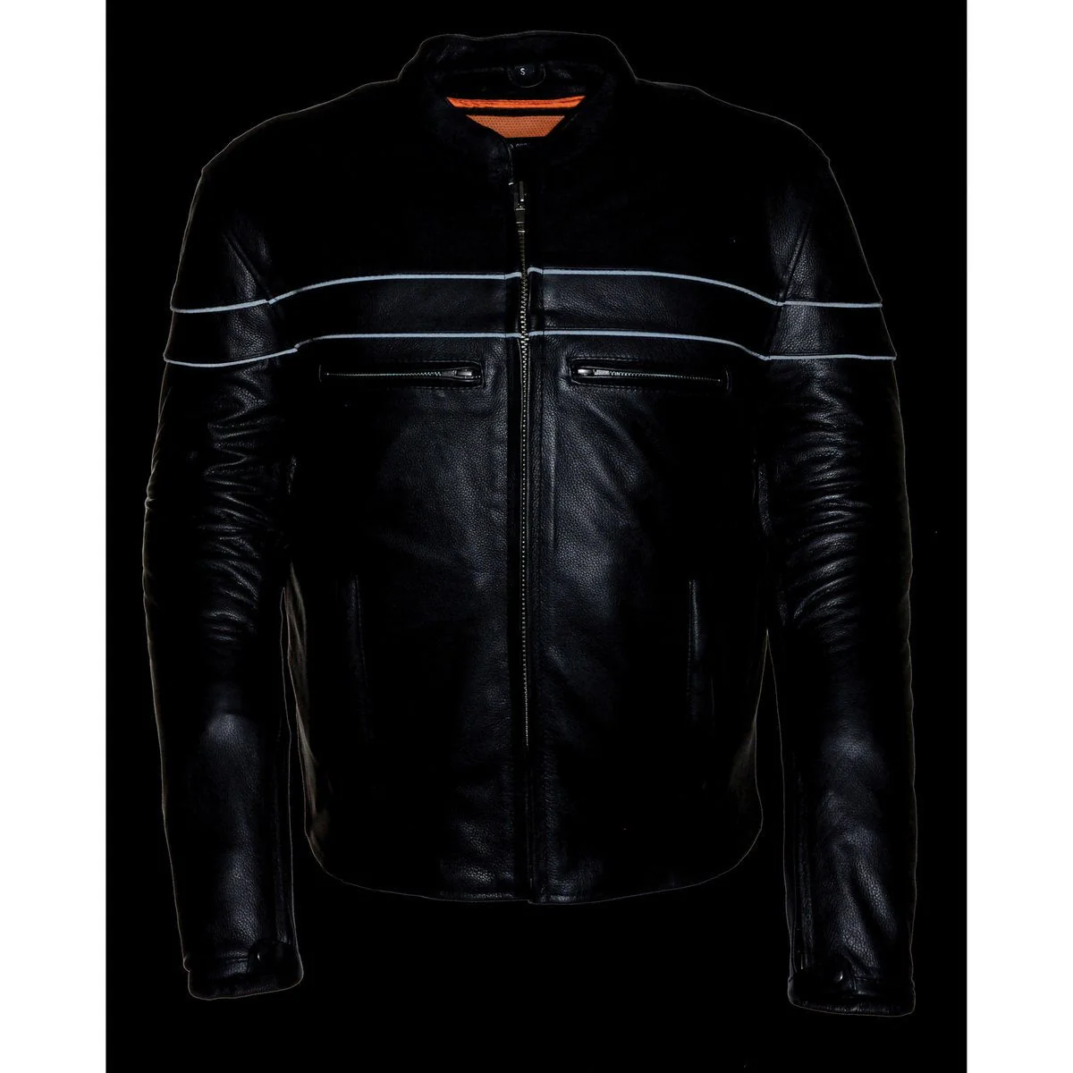 Milwaukee Leather ML1408RT Men's Retro Brown 'Savage' Sporty Crossover Retro Leather Jacket - Image 5