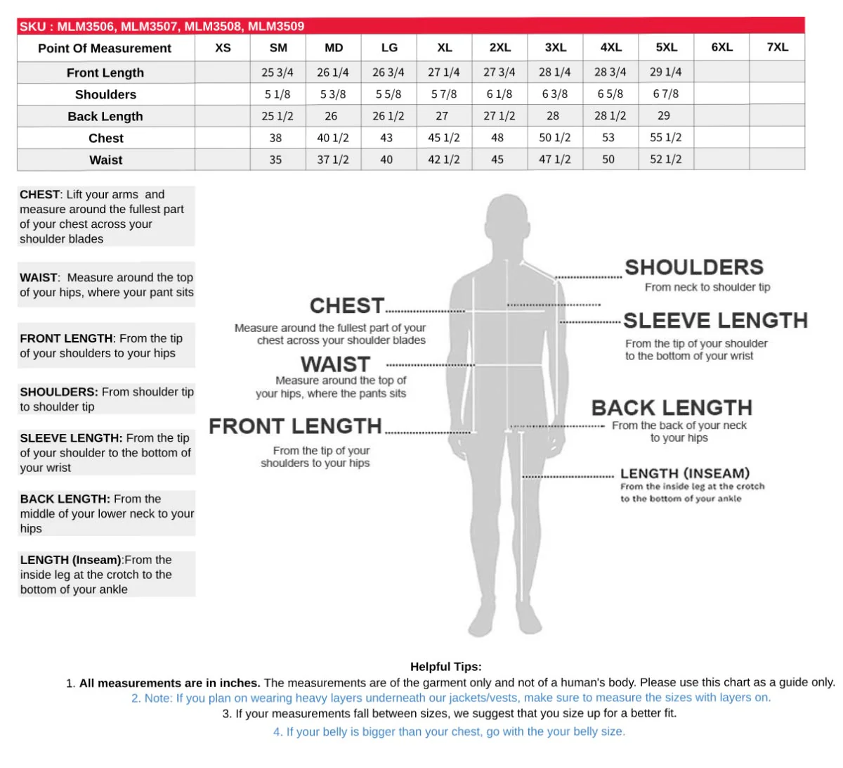 Milwaukee Leather MLM3506 Men's Black Premium Leather Vest - Old Glory Laced Armholes Red Stitching Club Style Vest - Image 13