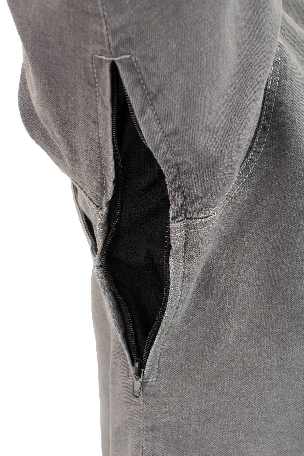 Milwaukee Leather MPM1621 Men's Grey Long Sleeve Flannel Biker Shirt w/ CE Armor - Reinforced w/ Aramid Fibers - Image 11