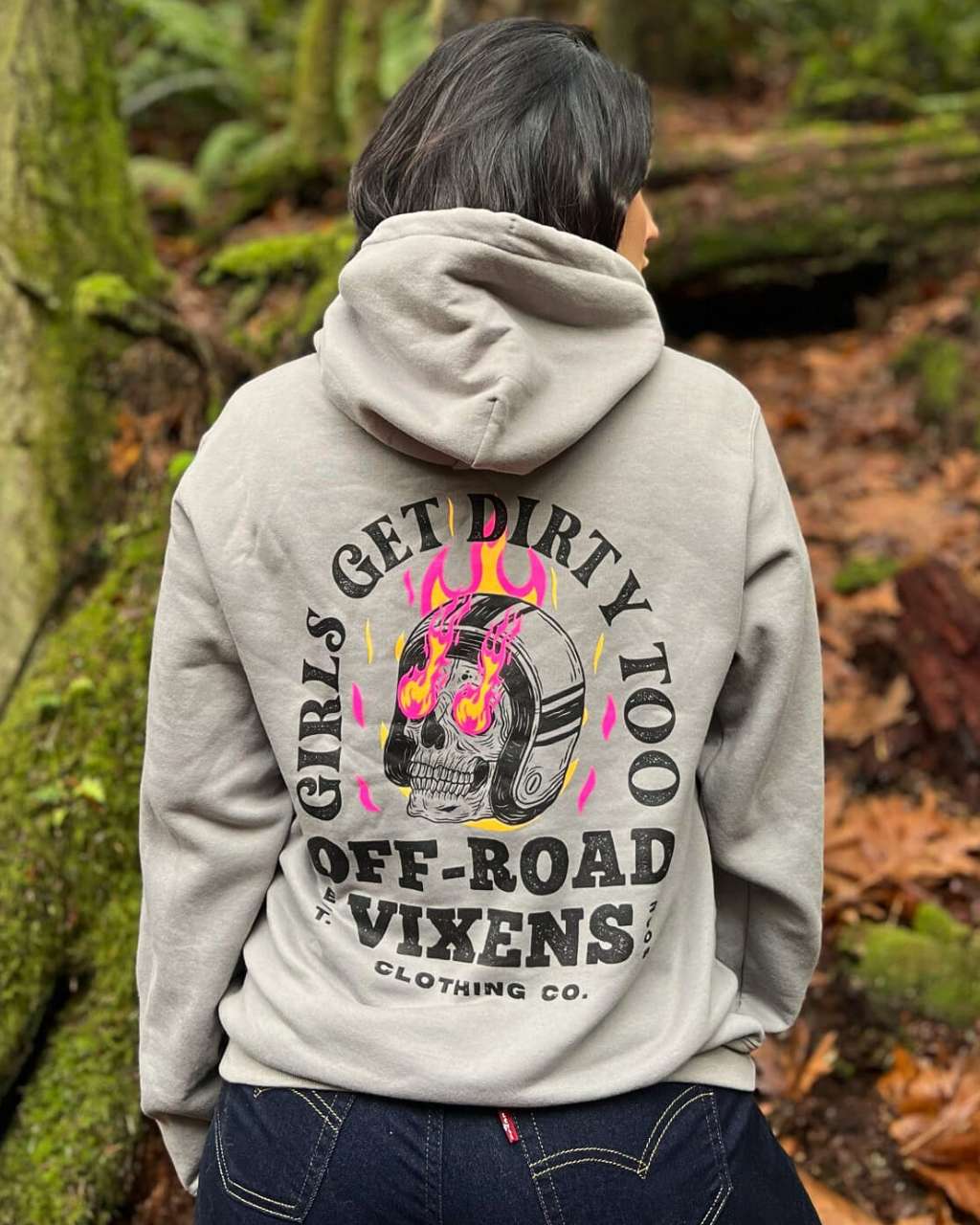 Moto Head Unisex Pullover Hoodie - Image 3