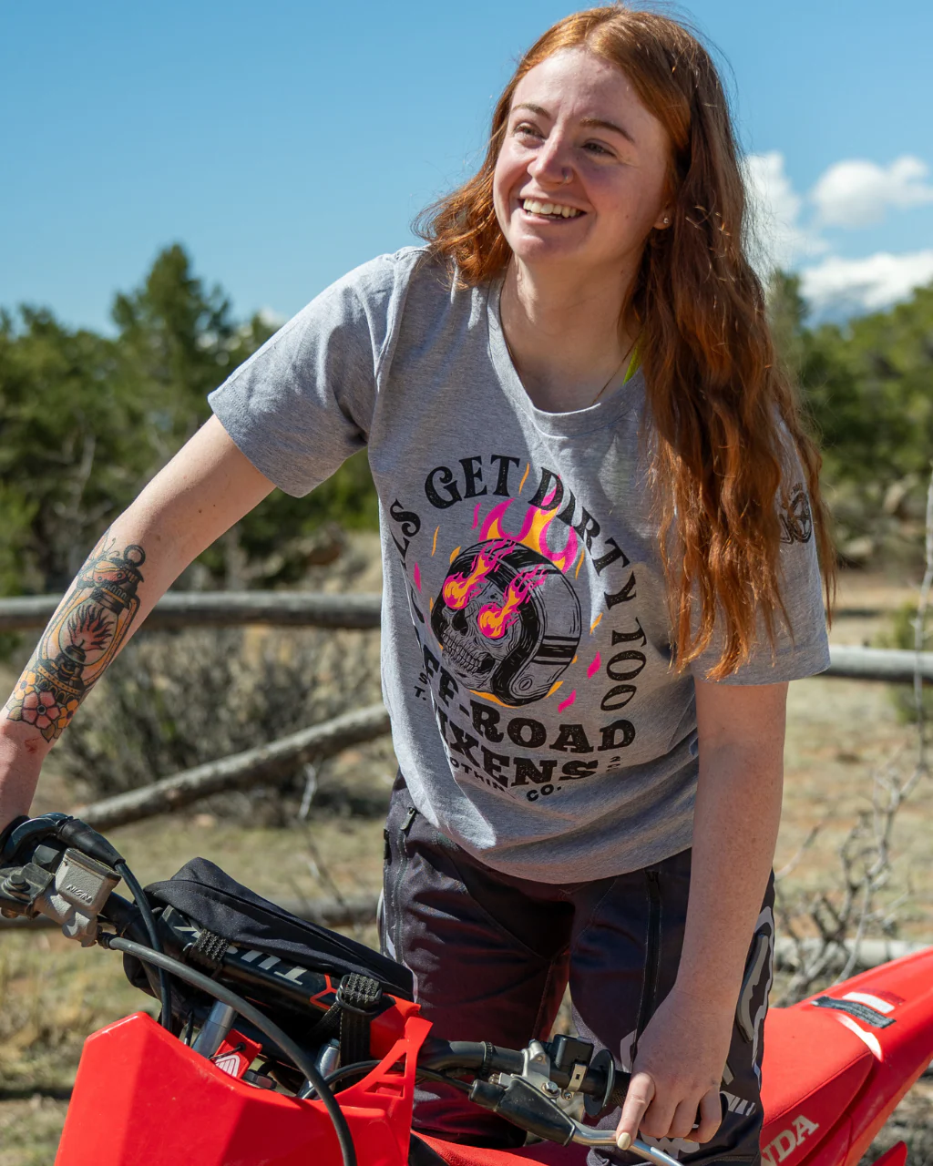 Moto Head Unisex Tee - Image 2