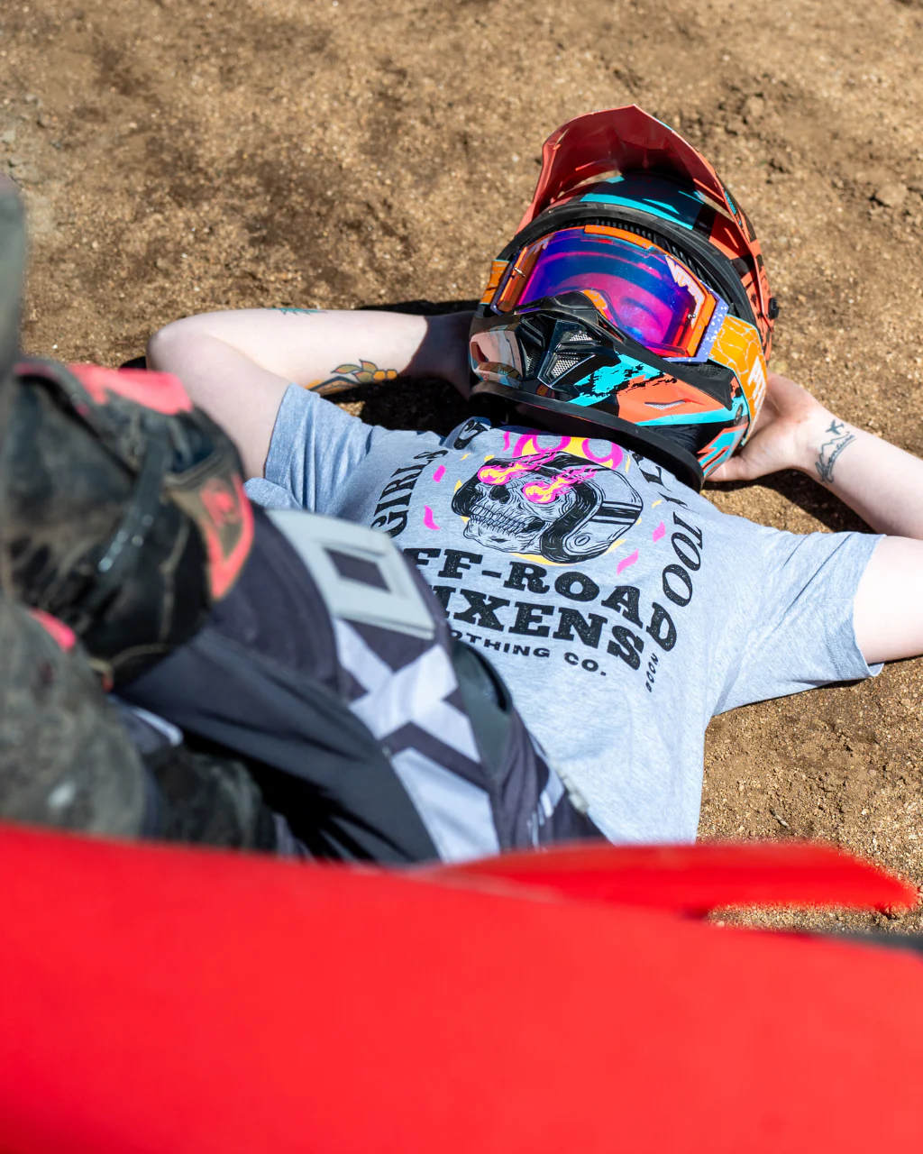 Moto Head Unisex Tee - Image 7