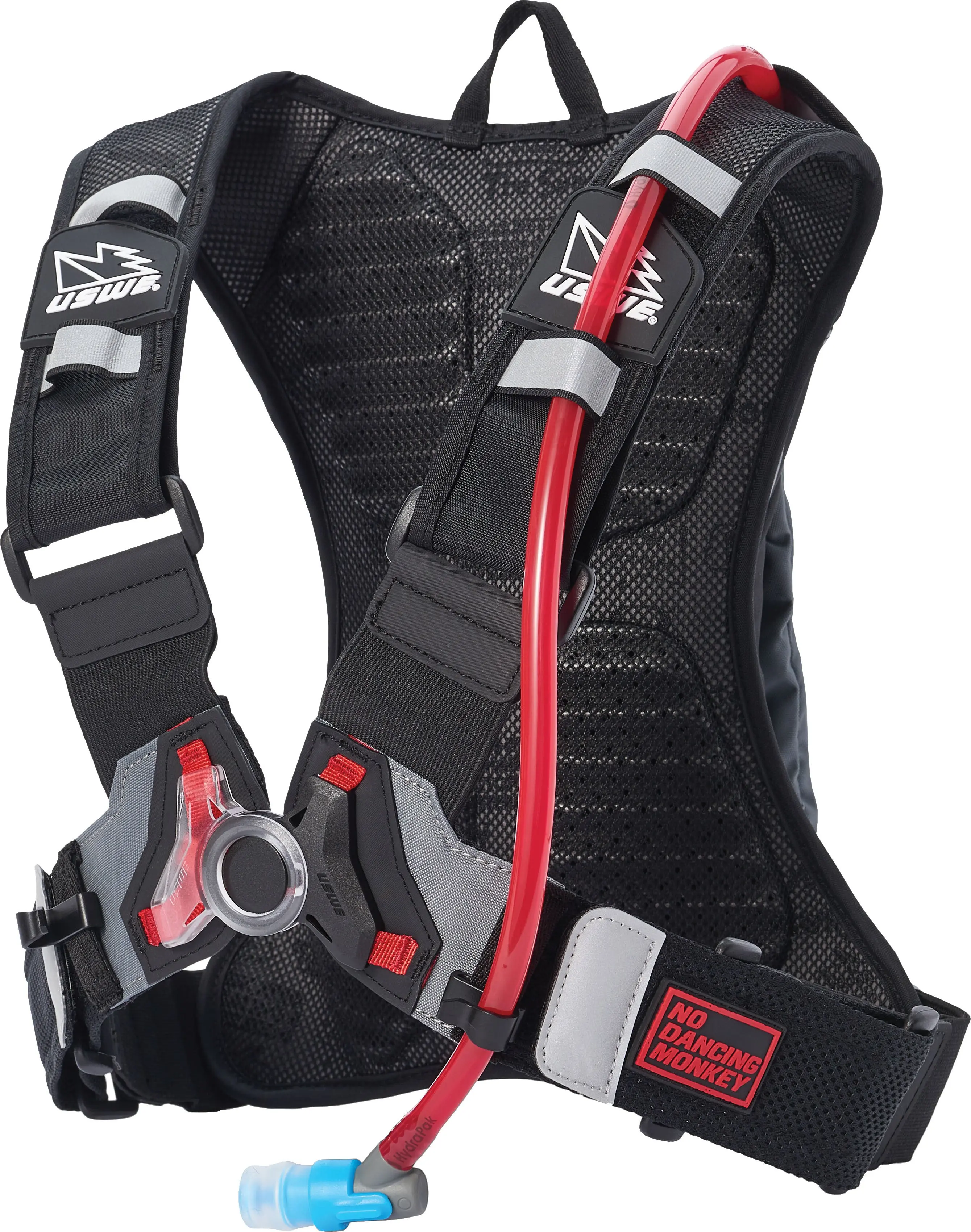 USWE Raw Series Moto Hydro 3L Adv Black Hydration Pack Elite PNP - Image 2
