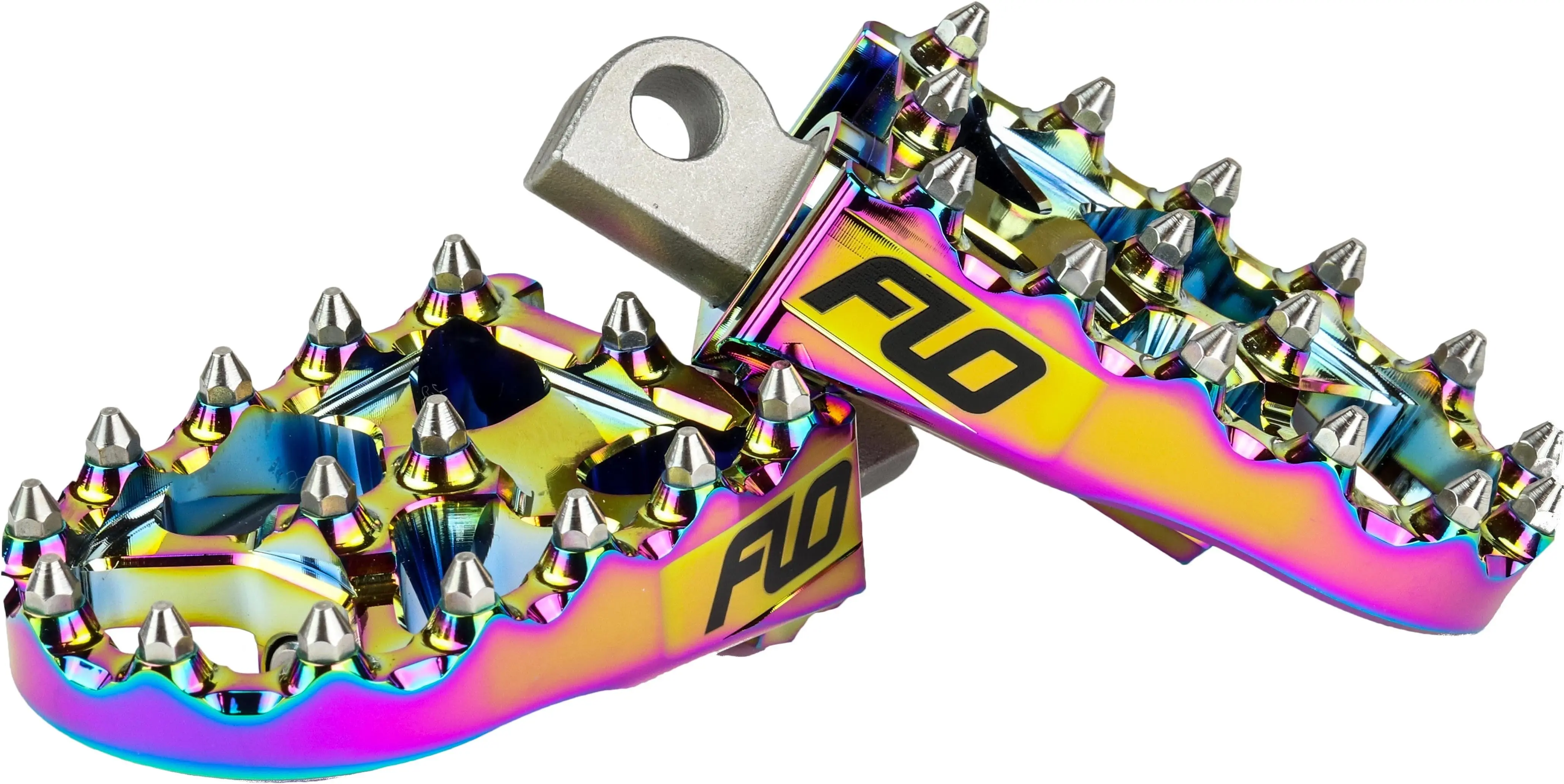 Moto Style Footpeg Set Jet Fuel 2"X3.125" - Image 3