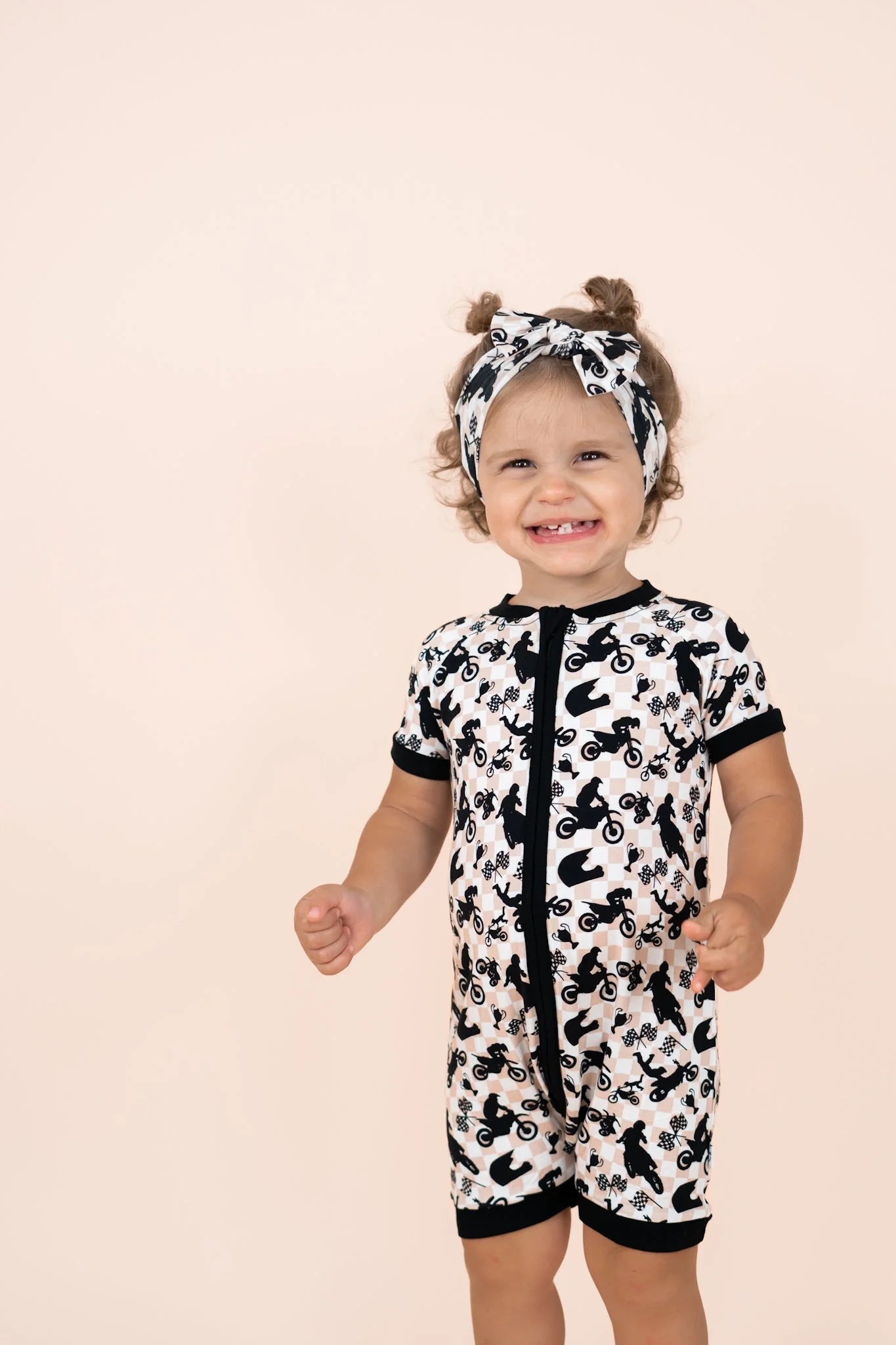 Motocross Dream Bow for Little Girls - Image 2