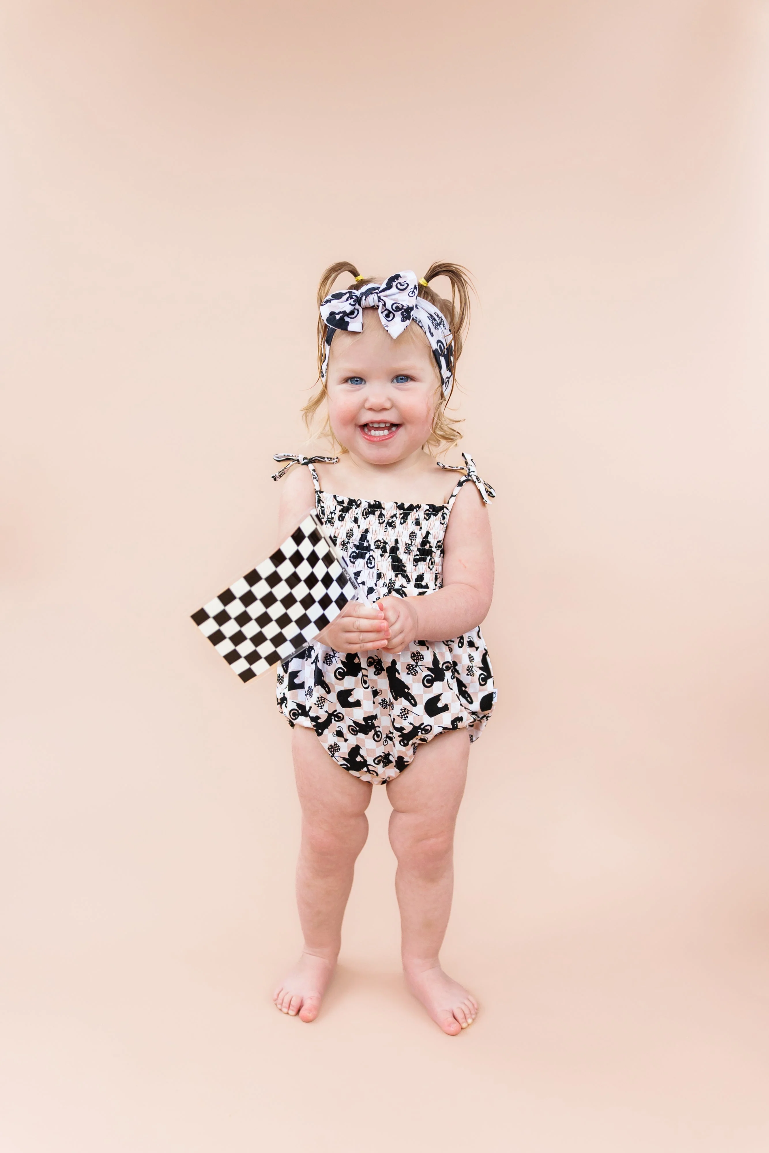 Motocross Dream Bow for Little Girls - Image 3