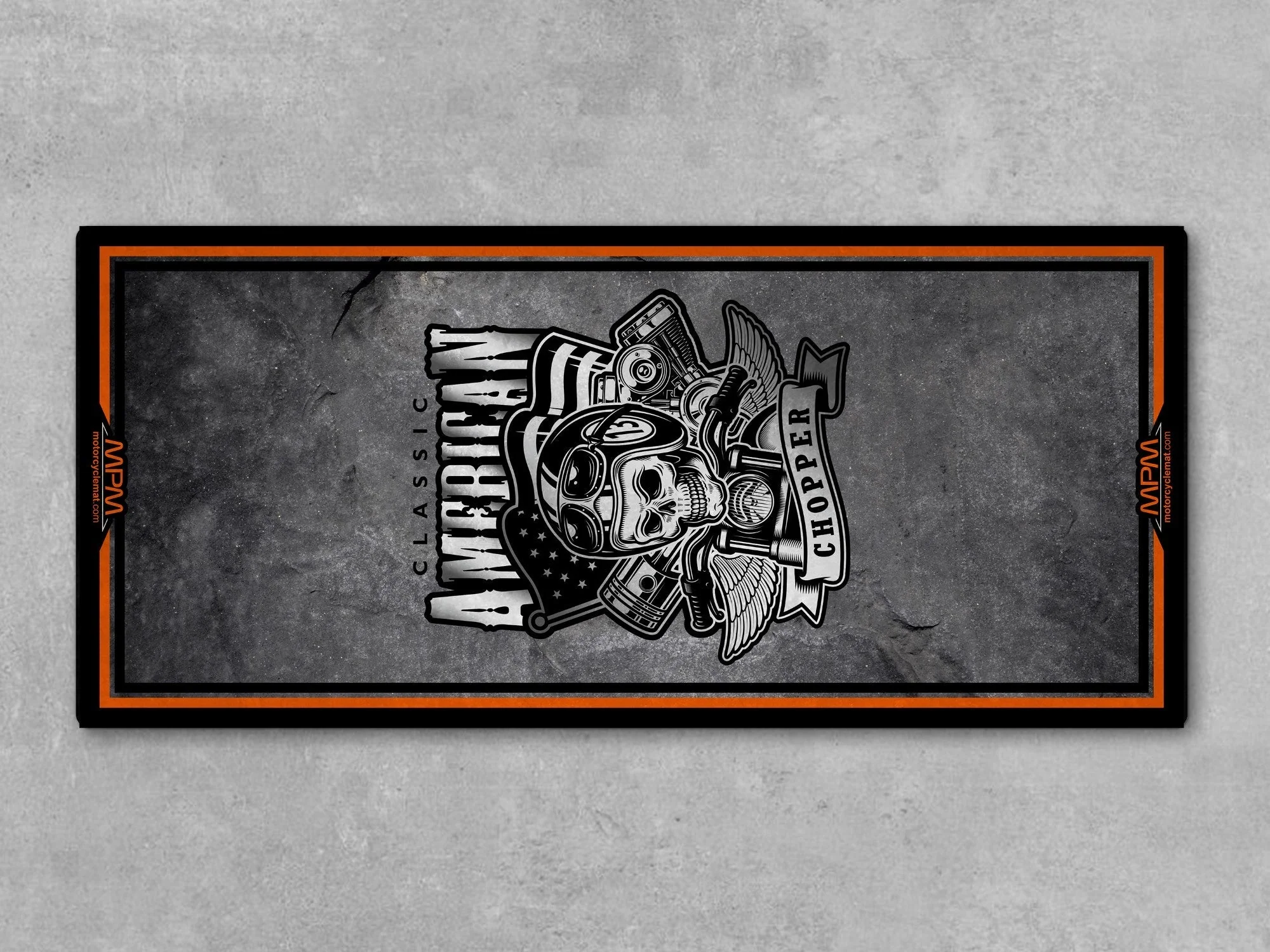 Motorcycle Mat Design for American Chopper Motorcycle - MM7210 - Image 2