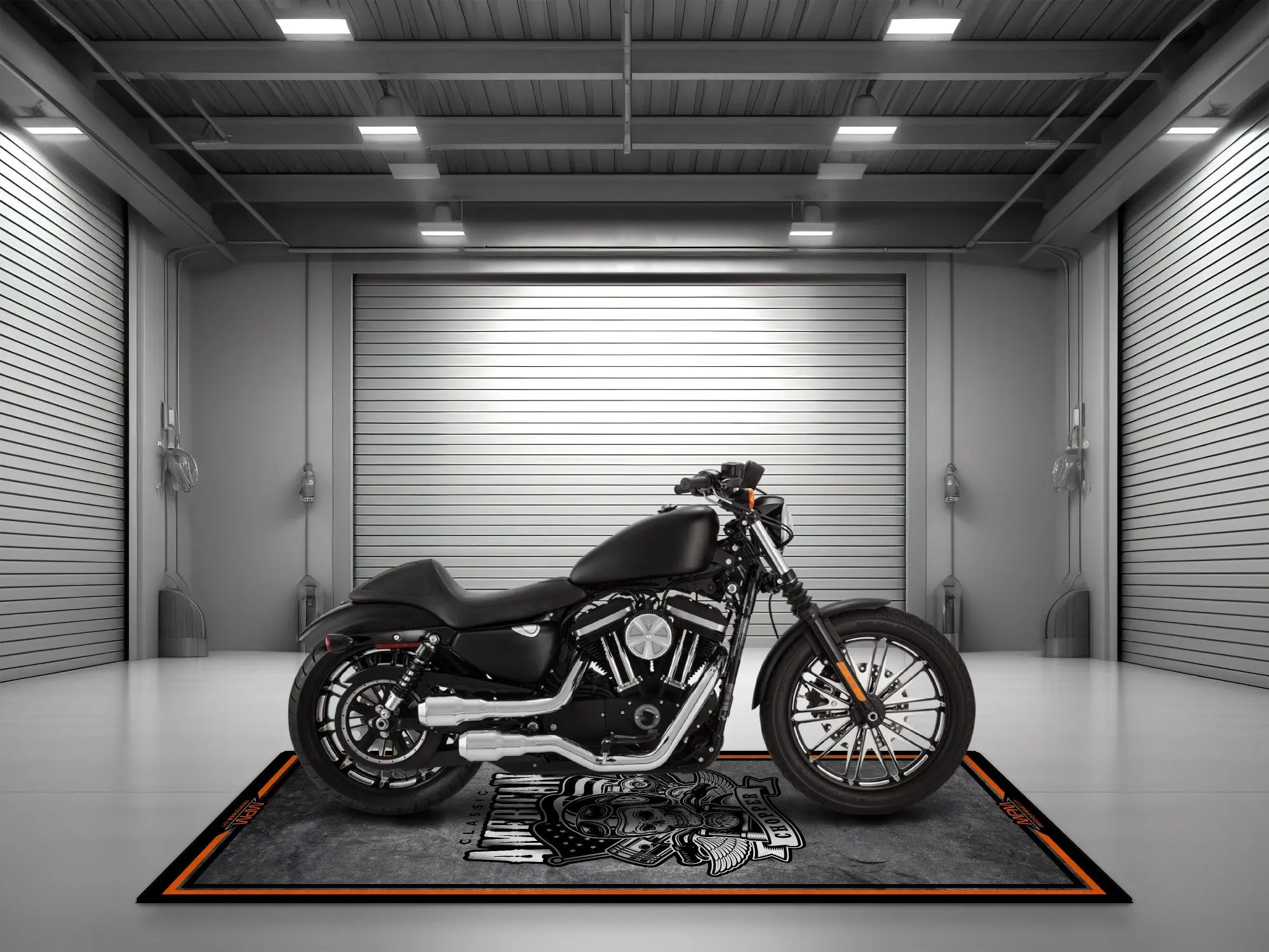 Motorcycle Mat Design for American Chopper Motorcycle - MM7210 - Image 5