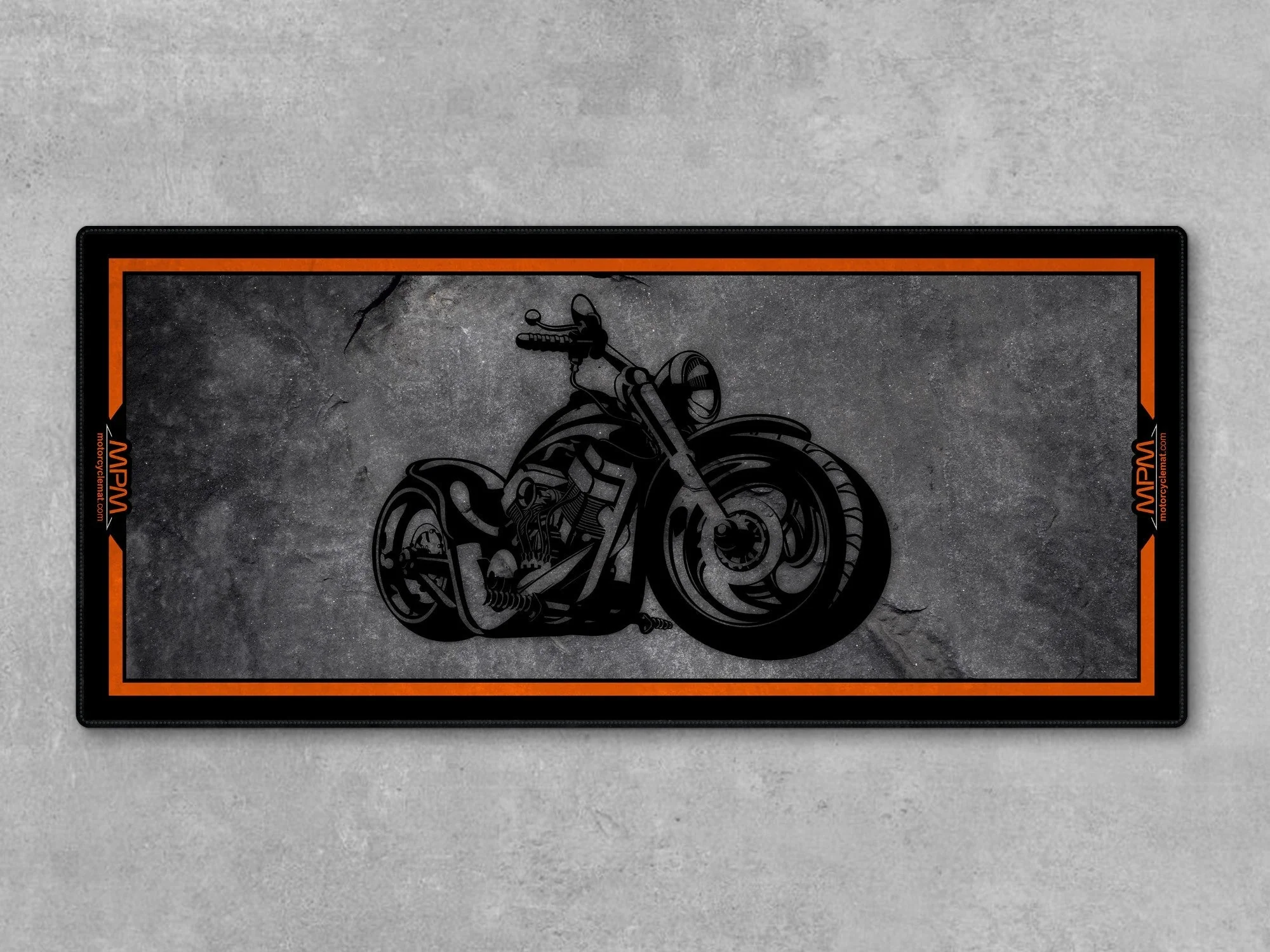 Motorcycle Mat Design for Chopper Motorcycle  - MM7208 - Image 2