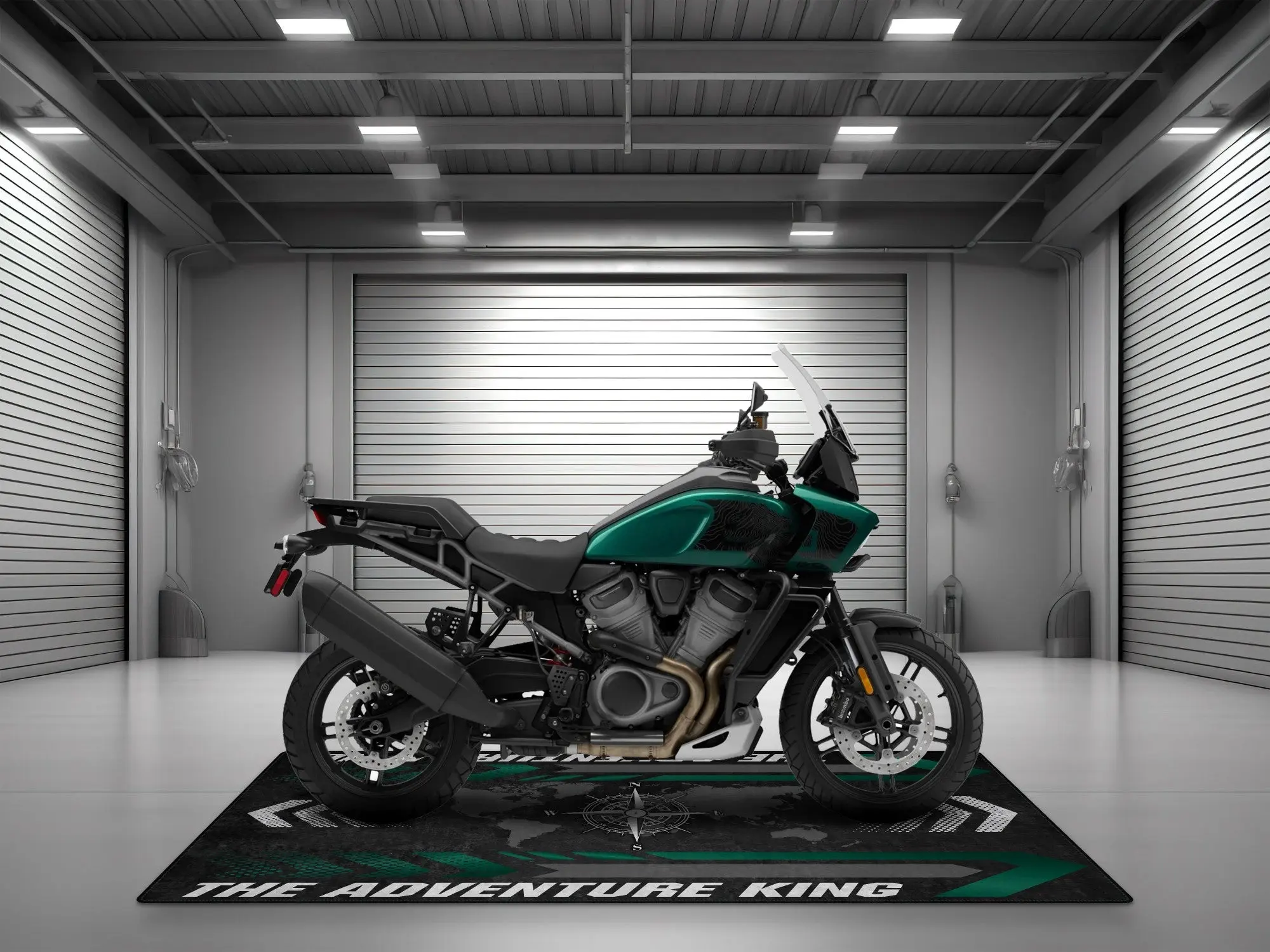 Motorcycle Mat for Adventure Motorcycle "The Adventure King" - MM7341 - Image 10