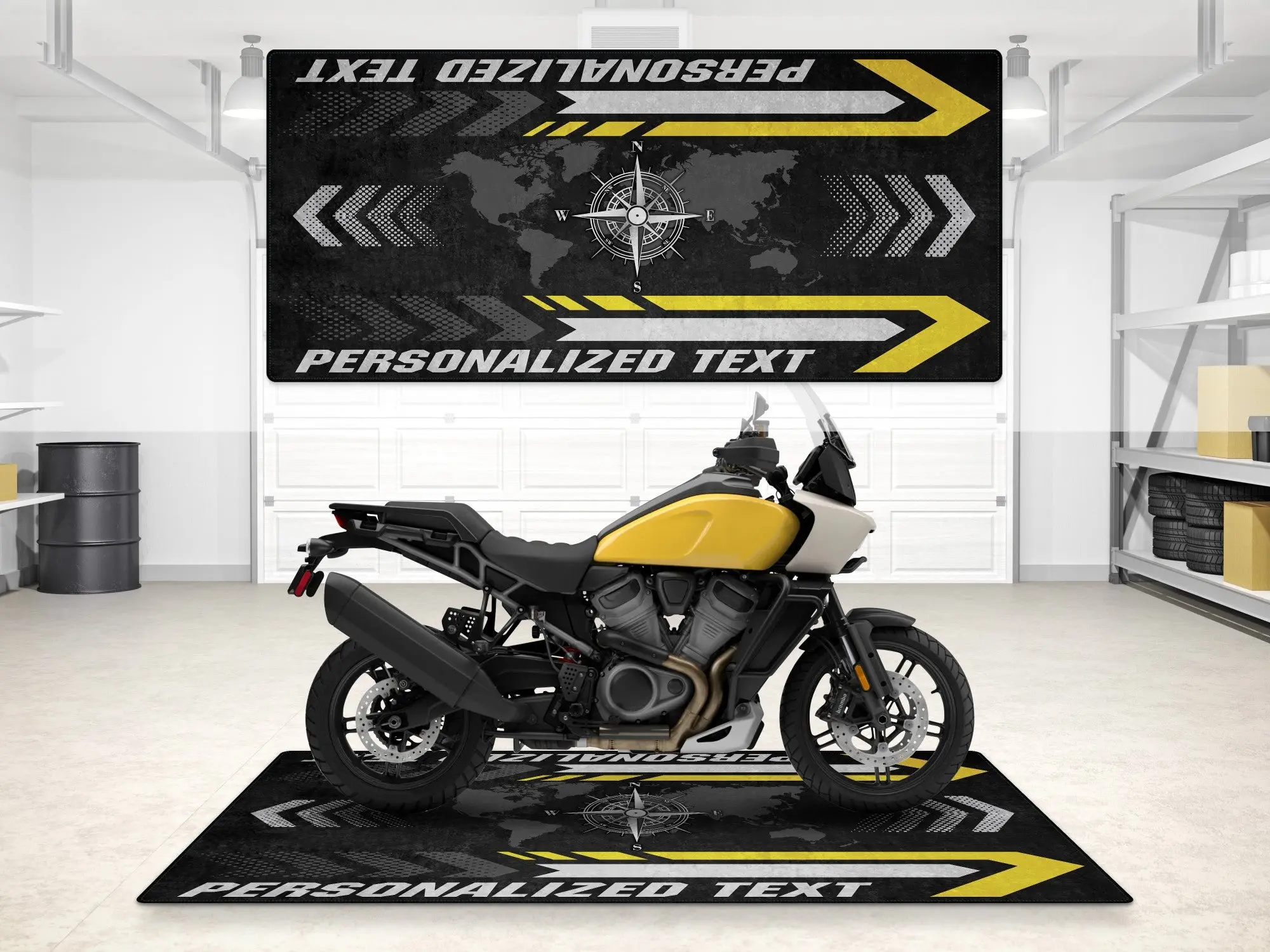 Motorcycle Mat for Adventure Motorcycle "The Adventure King" - MM7341 - Image 13